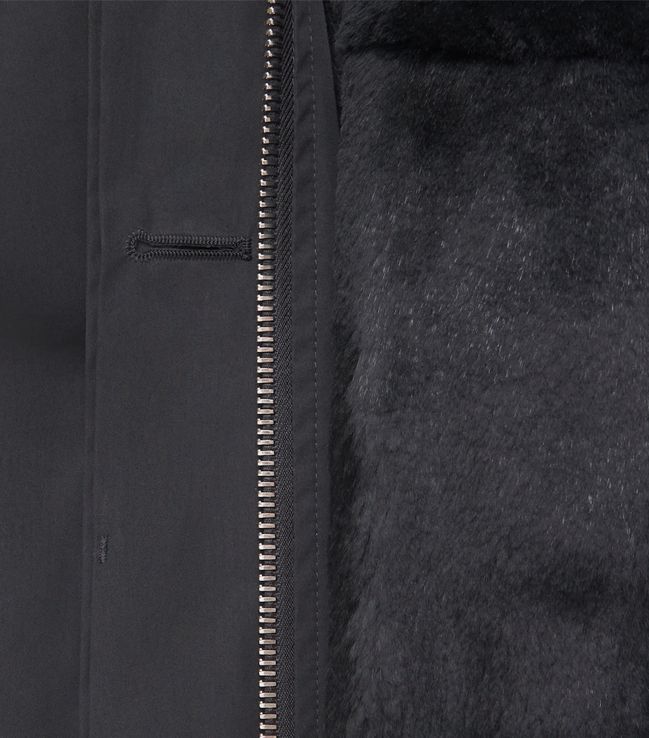 Waterproof Fox-Rabbit Fur Parka C99 Image 5