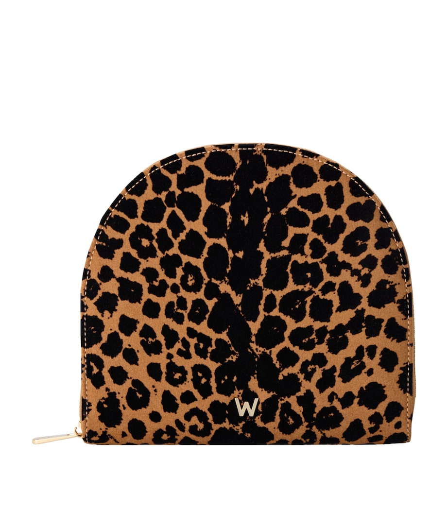 Nubuck Savanna Travel Jewellery Portfolio TAN Image 1