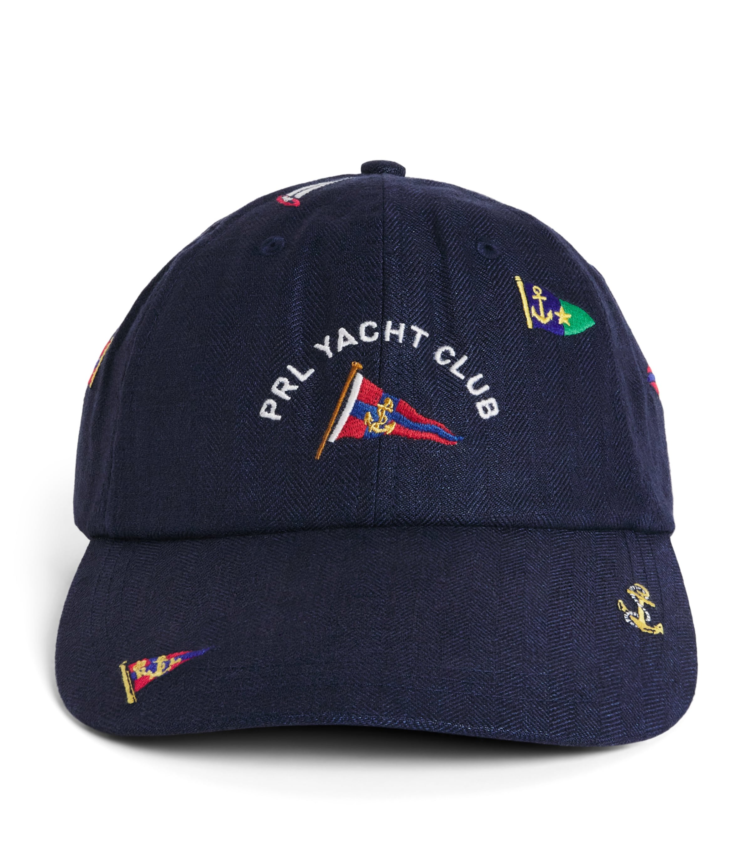 Polo Ralph Lauren Cotton Yacht Club Baseball Cap Refined Navy Image 1