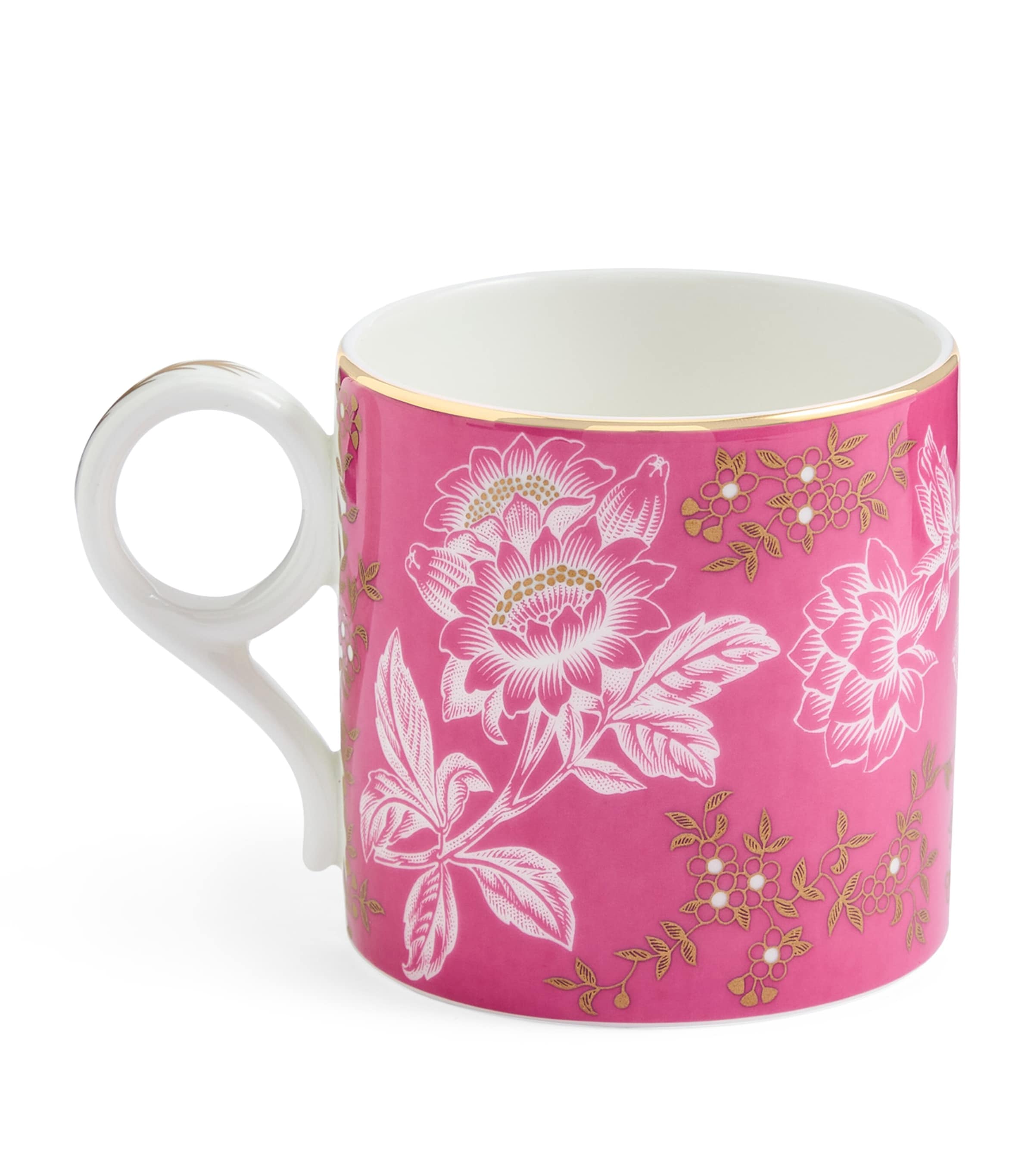 Wedgwood Wonderlust Pink Tonquin Mug (300ml) Pink Image 3