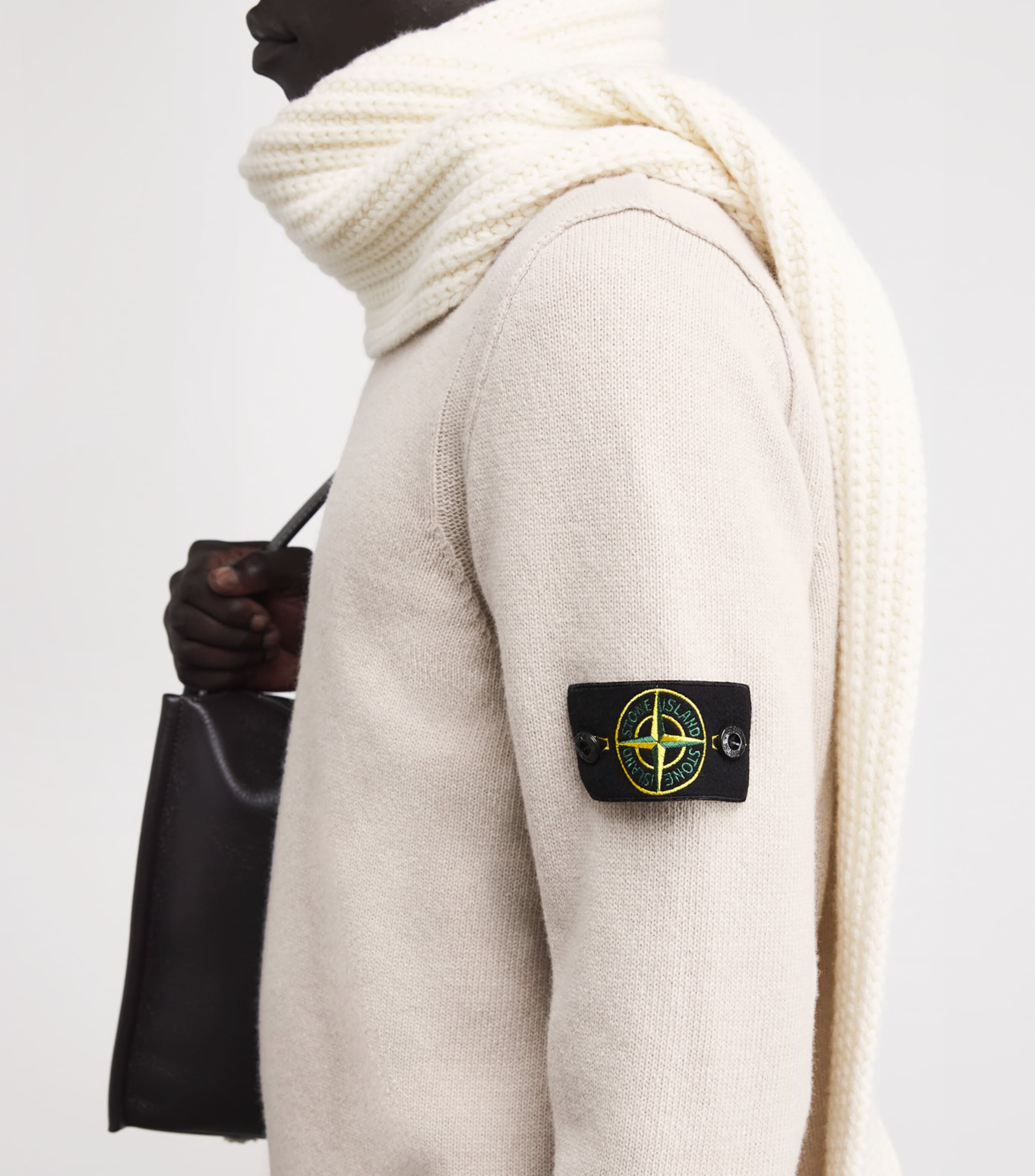 Lambswool-Blend Sweater V009A Image 6