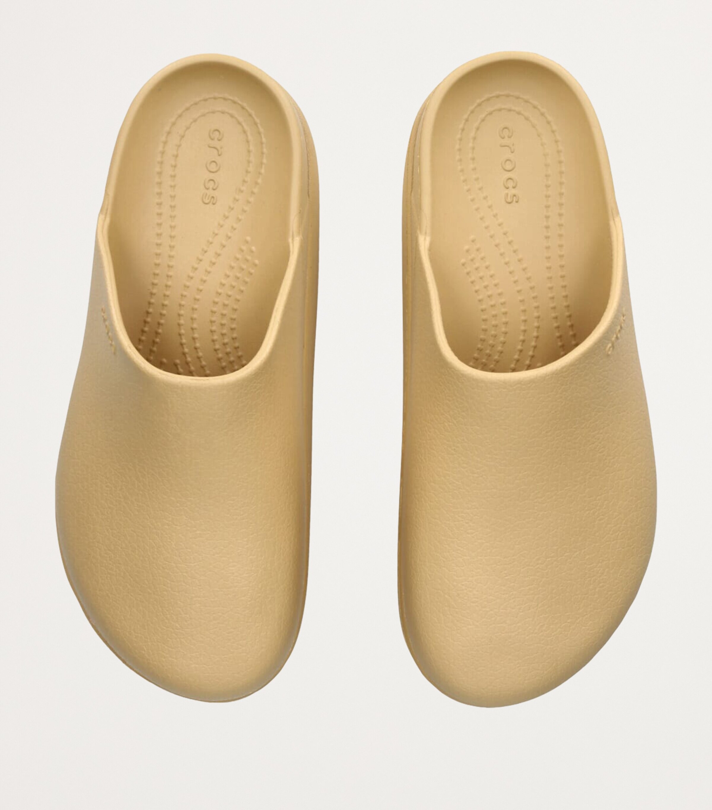 Crocs Platform Dylan Clogs Beige Image 4