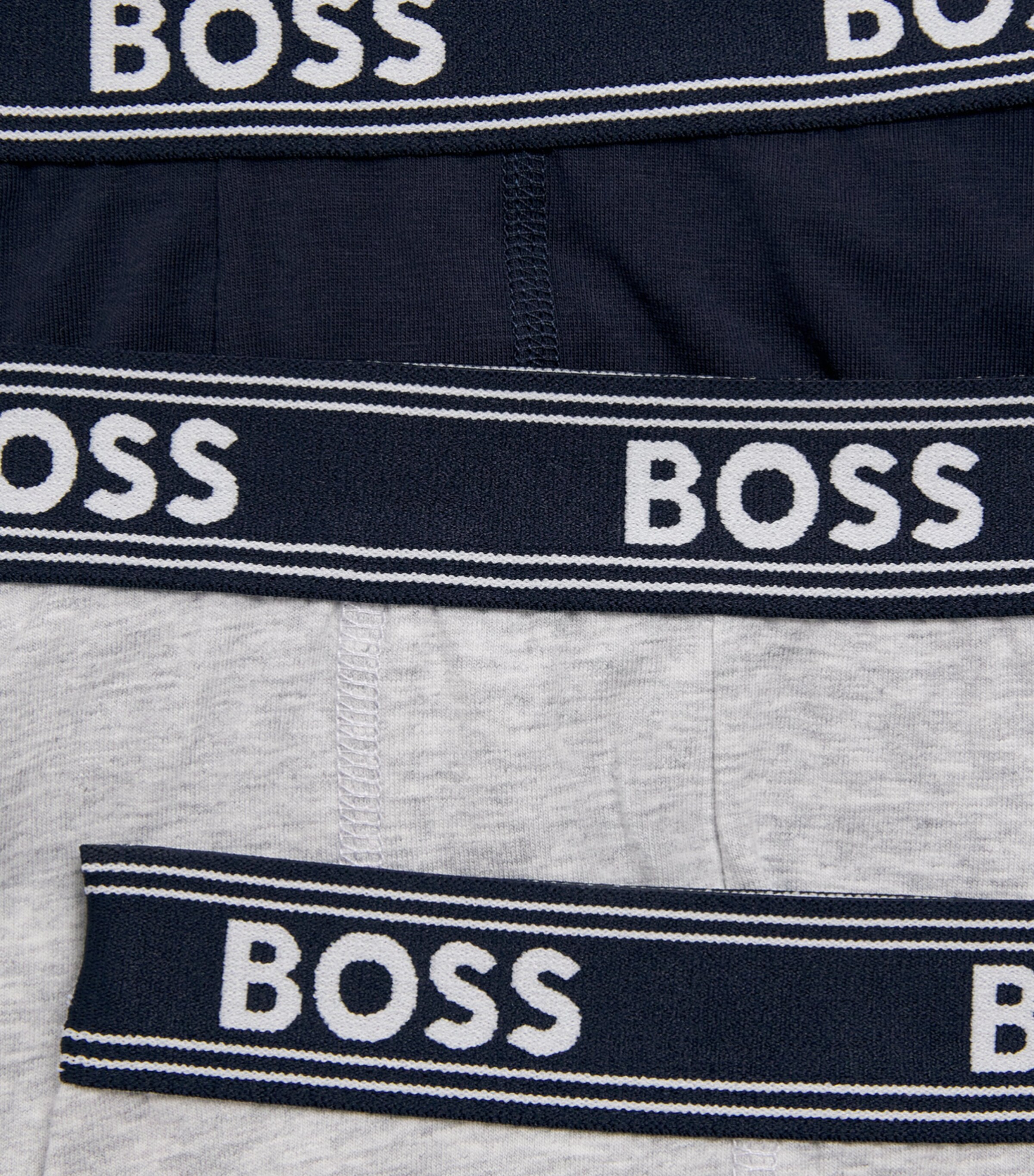 BOSS Kidswear Mens Logo Waistband Trunks - Pack of 5 (4-16 Years) Navy Image 3