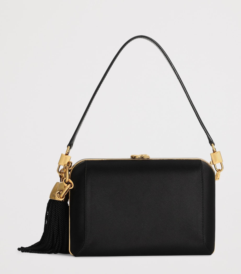 Dolce&Gabbana Do Not Disturb Top-Handle Bag Black/gol Image 9