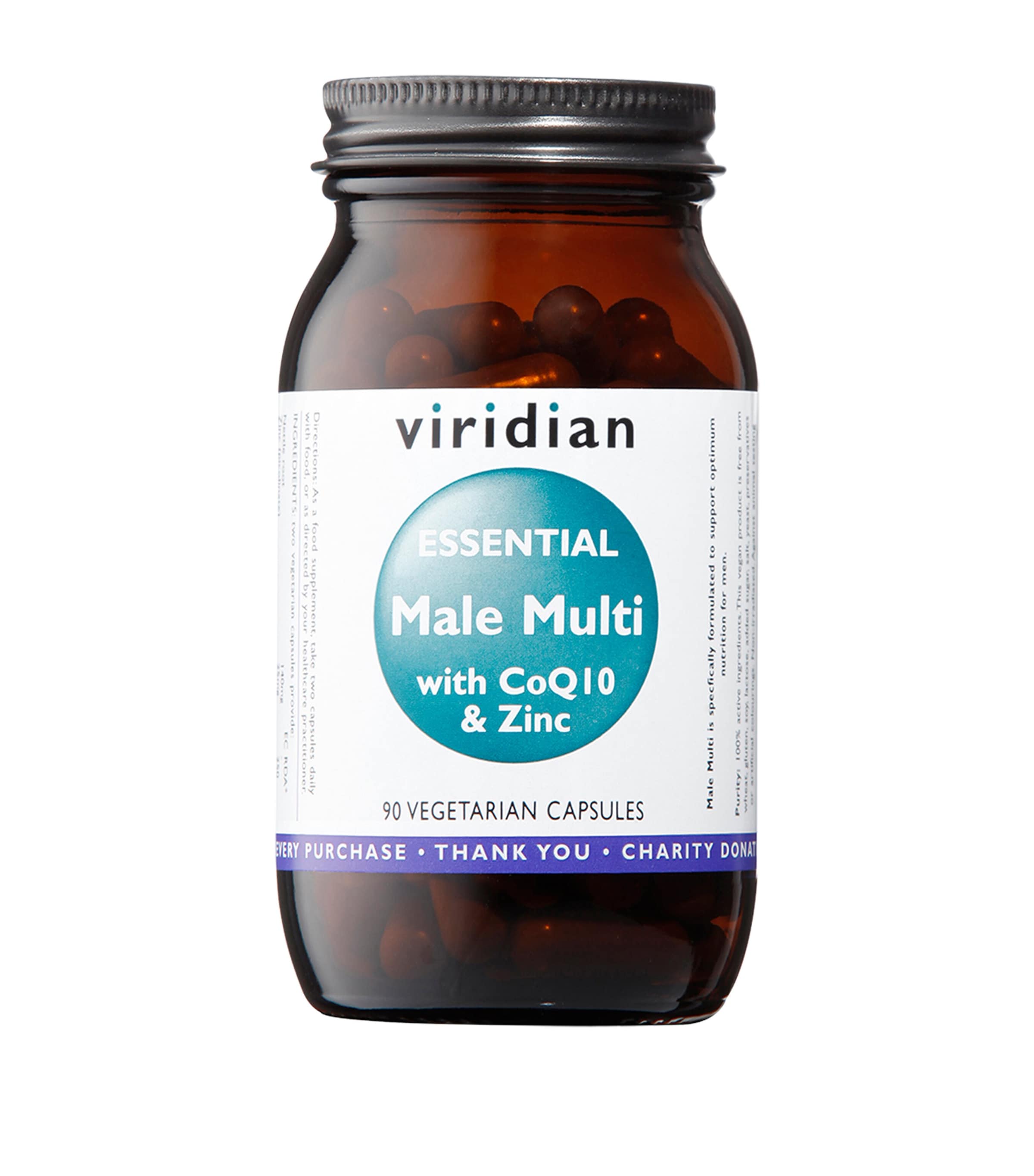 Viridian Essential Male Multi Supplements