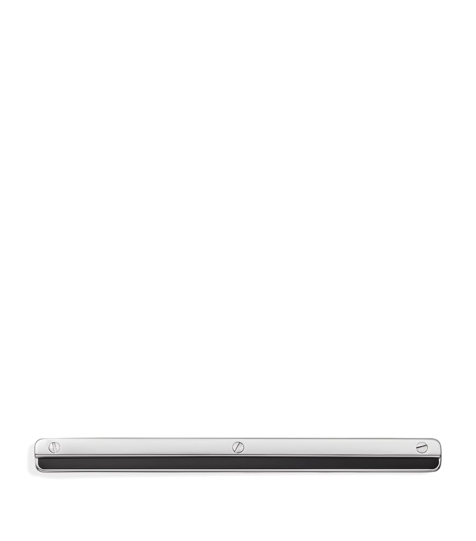 Stainless Steel Santos de Cartier Tie Clip