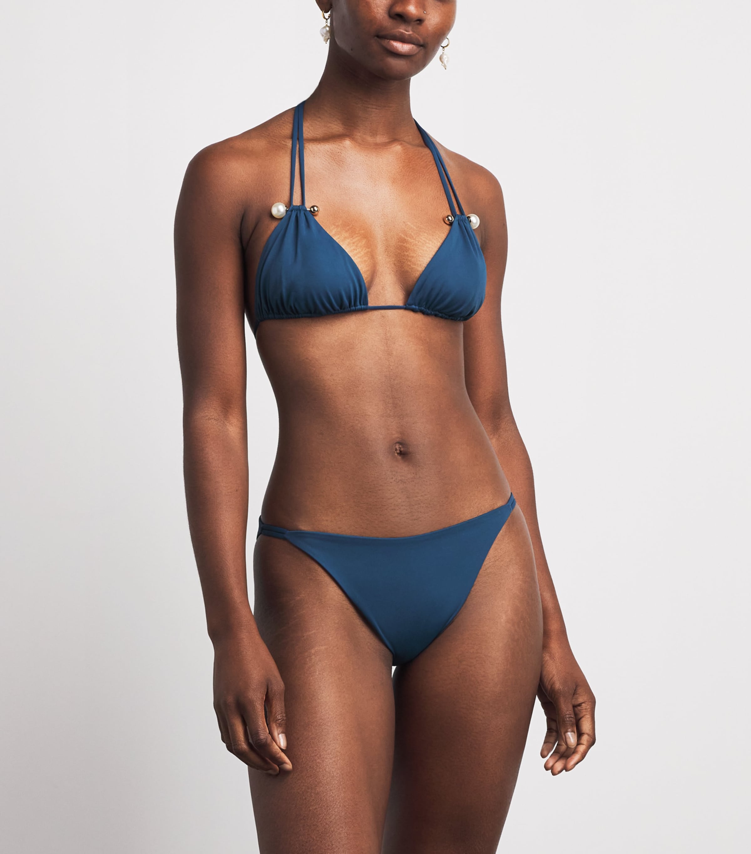 Moré Noir Womens Embellished Bella Bikini Bosphorus Image 2