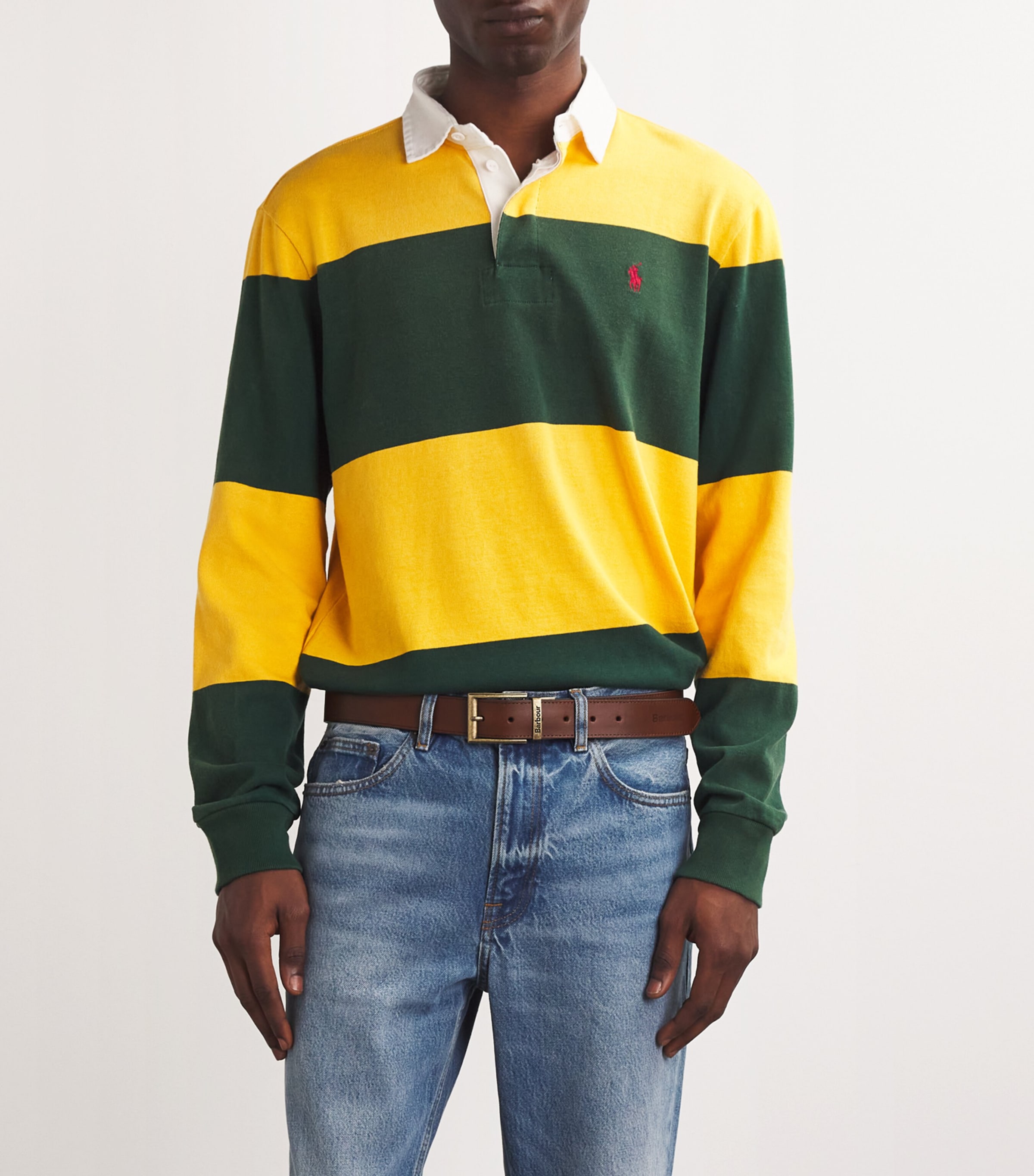 Leather Tartan Reversible Belt CLASSIC TARTAN/BROWN Image 2