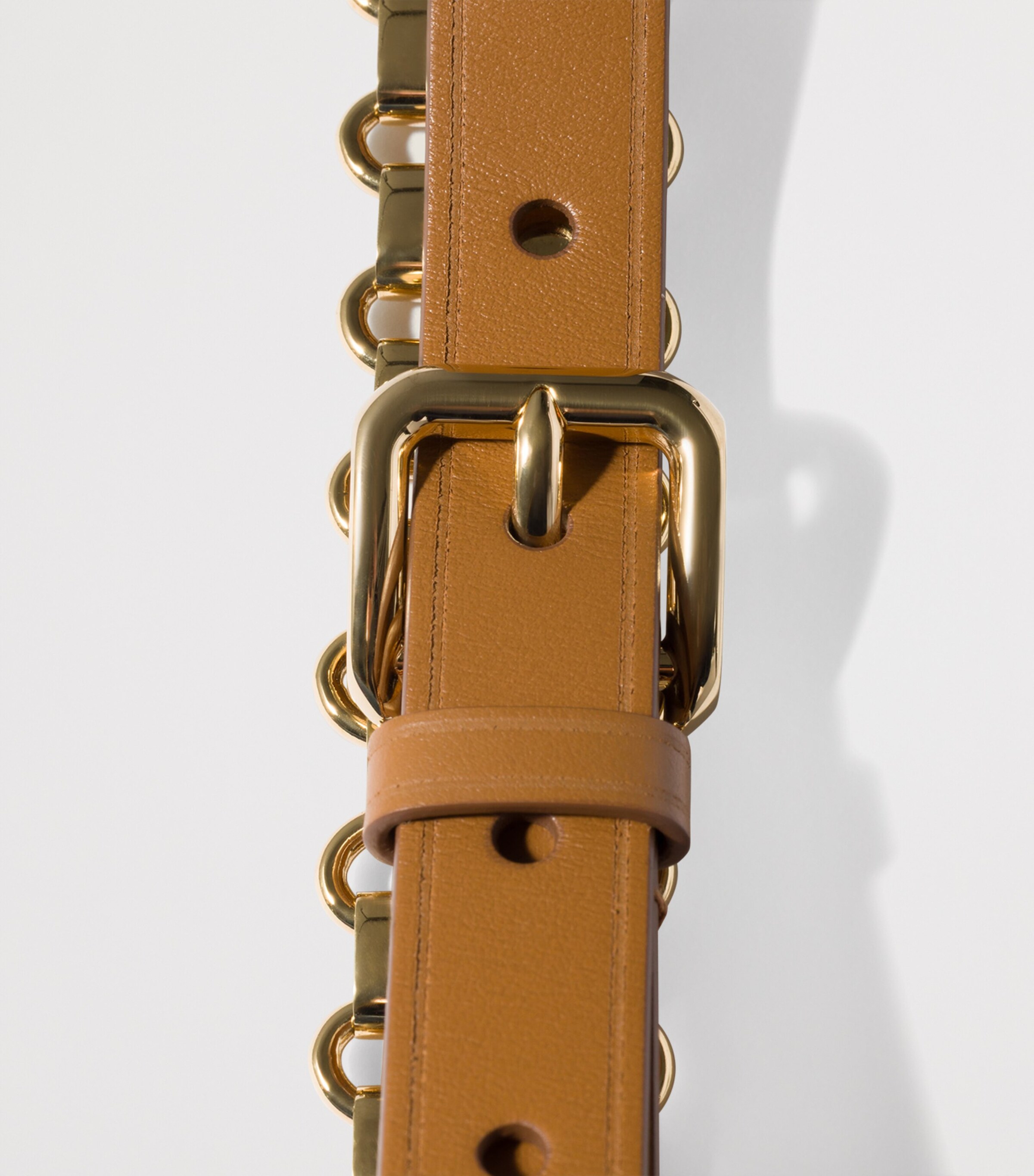 Miu Miu Leather and Metal Belt Image 2