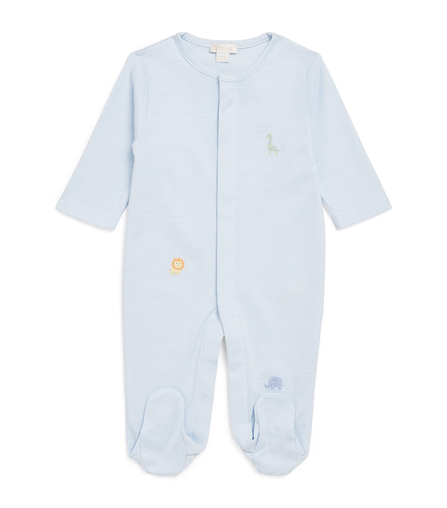 Pima Cotton Safari All-In-One (3-6 Months) K480LIGHT BLUE Image 1