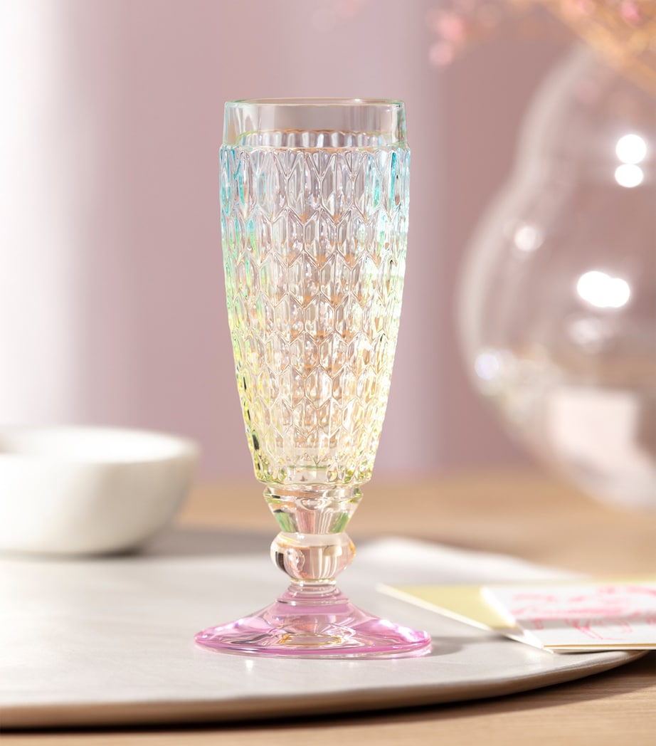 Set of 4 Boston Pearl Champagne Glasses (120ml) MULTI Image 4