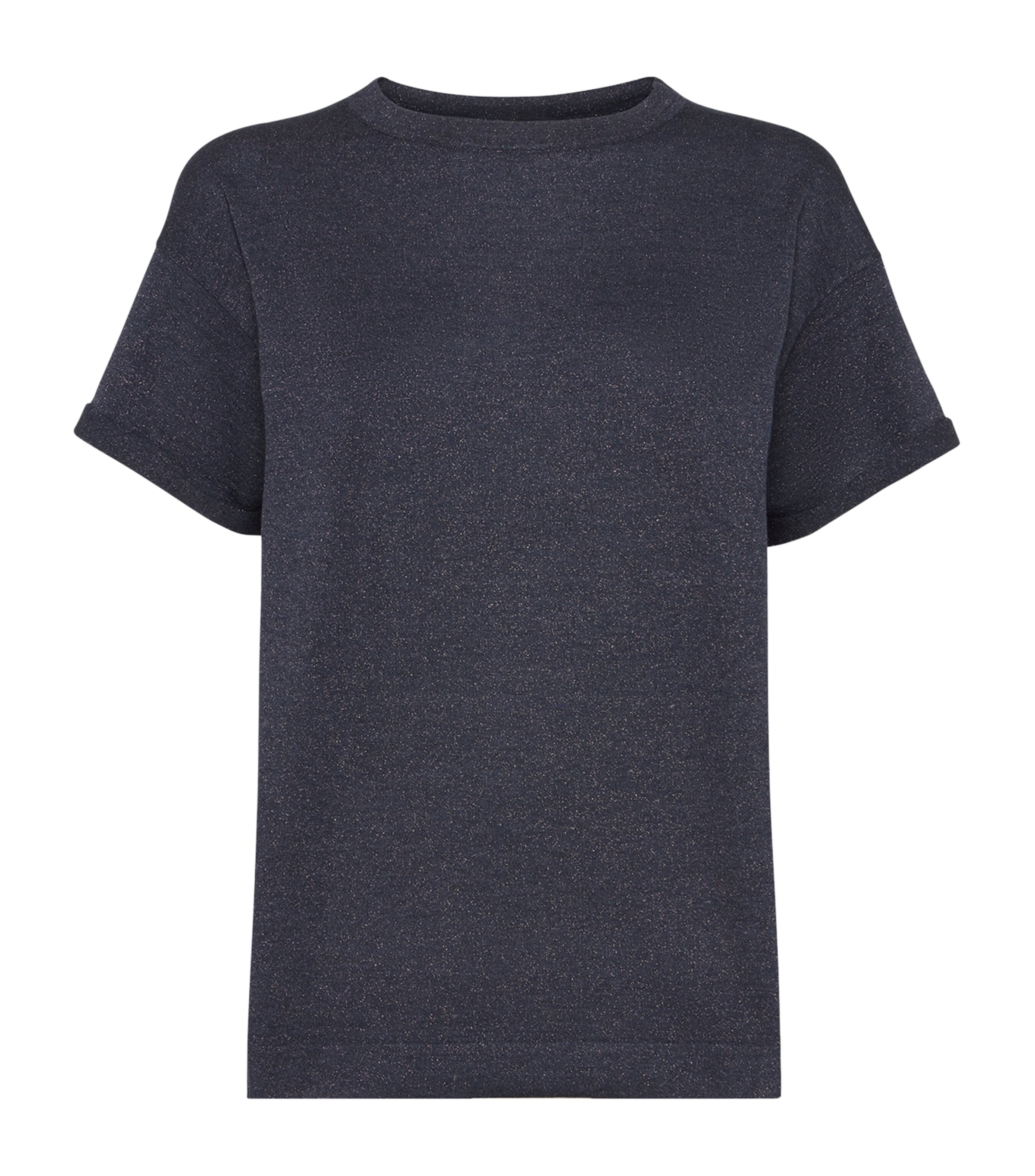 Brunello Cucinelli Cashmere And Silk Lightweight Sweater In Blue
