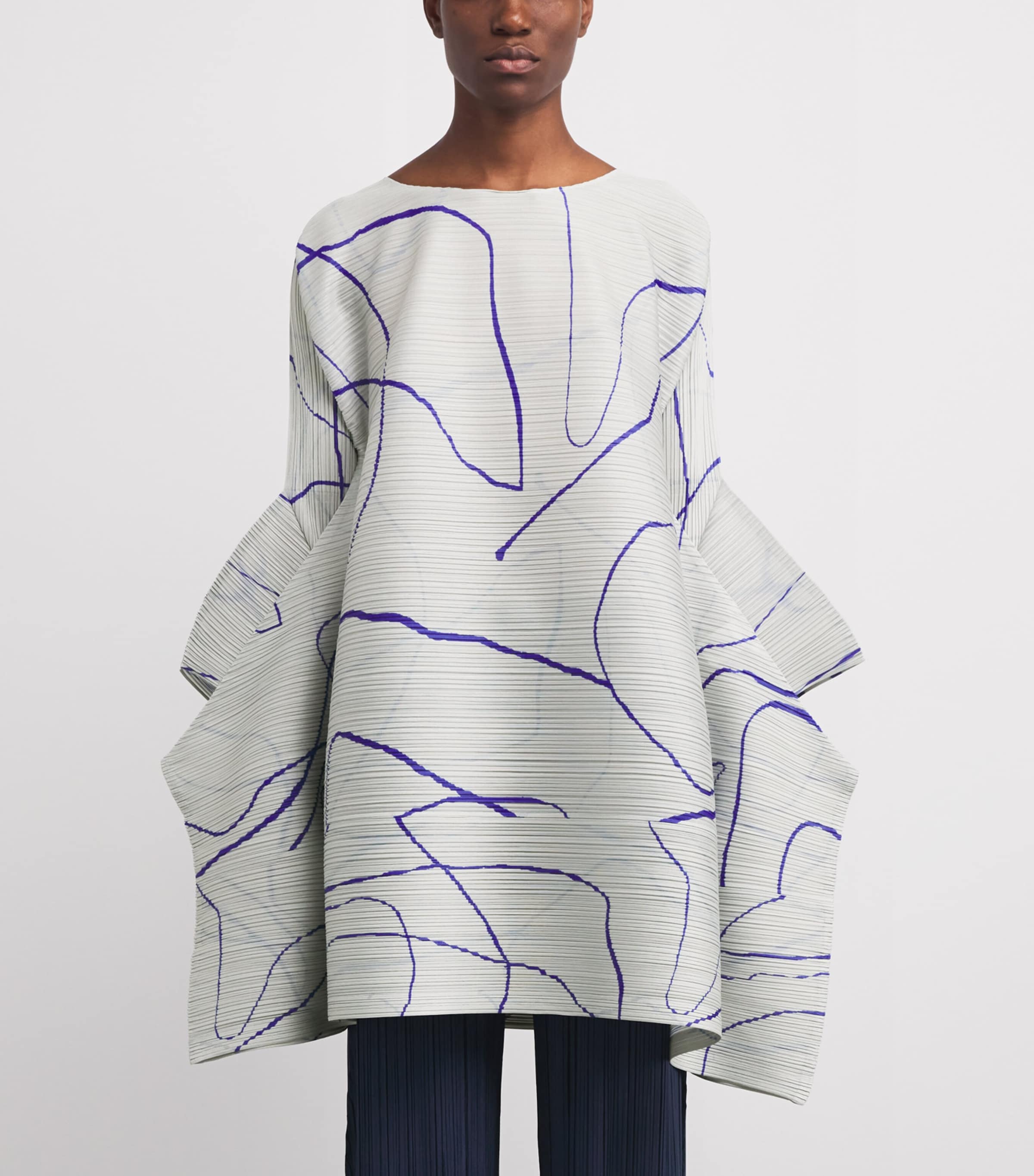 Printed Pause Tunic GREY Image 3