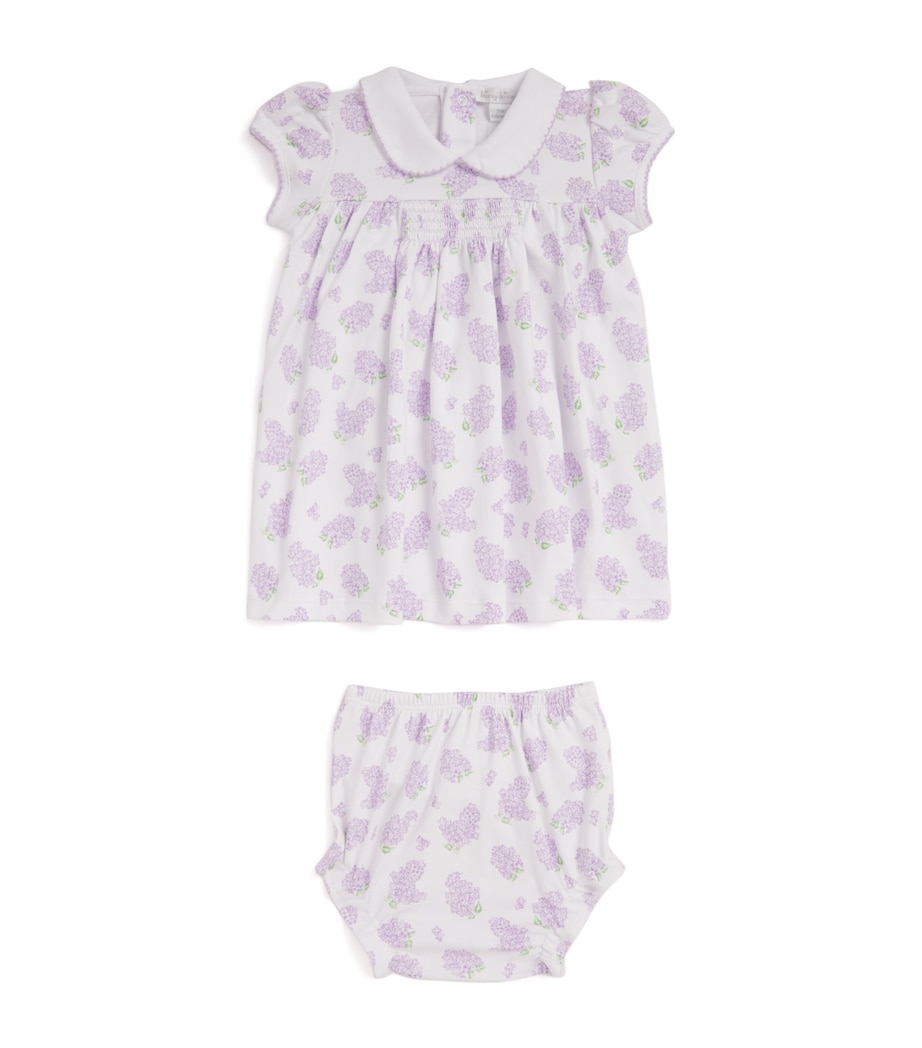 Pima Cotton Dress and Bloomers Set (0-24 Months) K531LILAC Image 1
