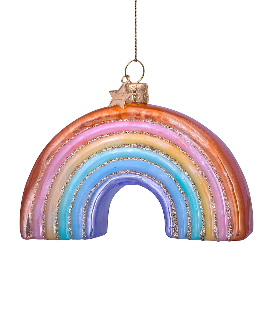 Harrods Glass Rainbow Decoration Image 1