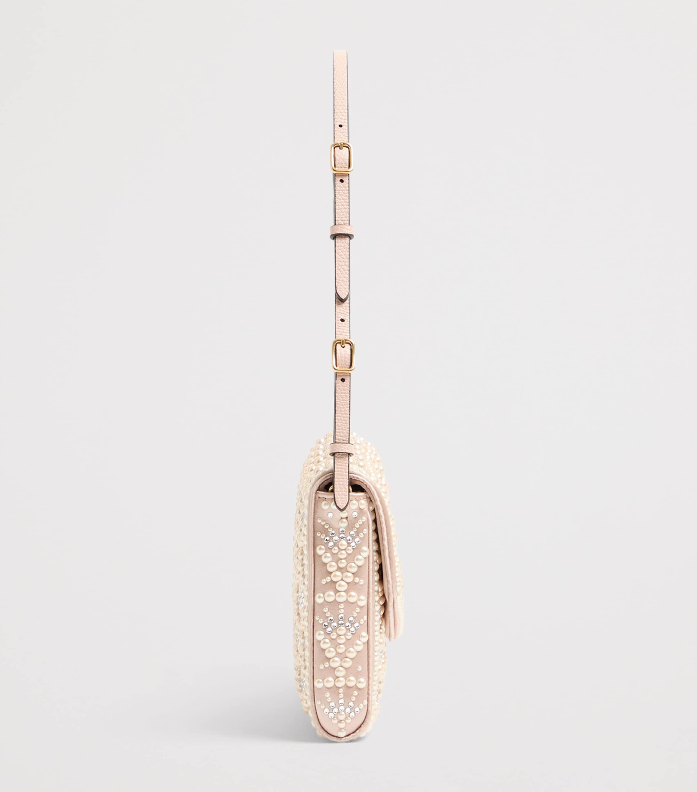 Valentino Garavani Embellished DeVain Shoulder Bag Image 3