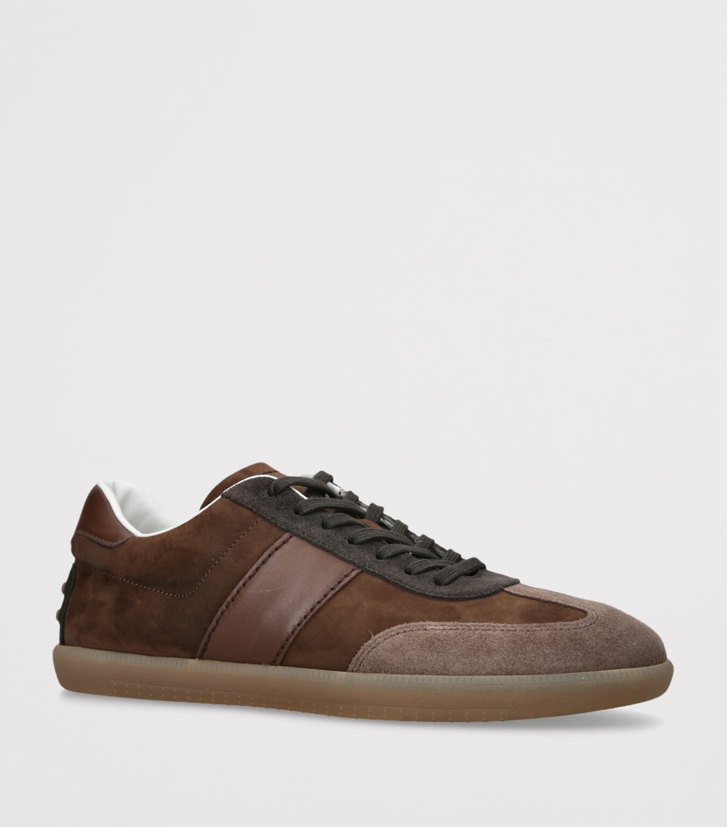 Tod's Suede Cassetta Leggera Sneakers Brown/oth Image 3