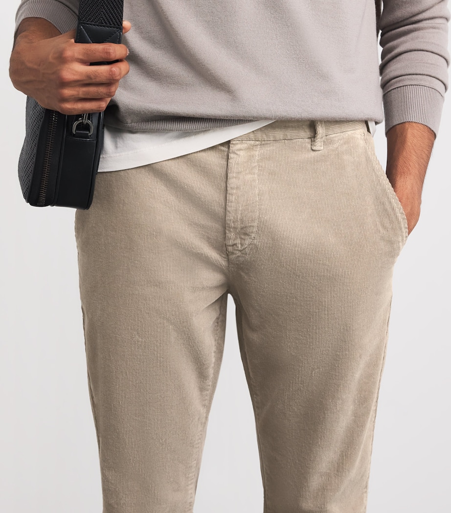 Corduroy Riley Trousers 812-MOON ROCK Image 6