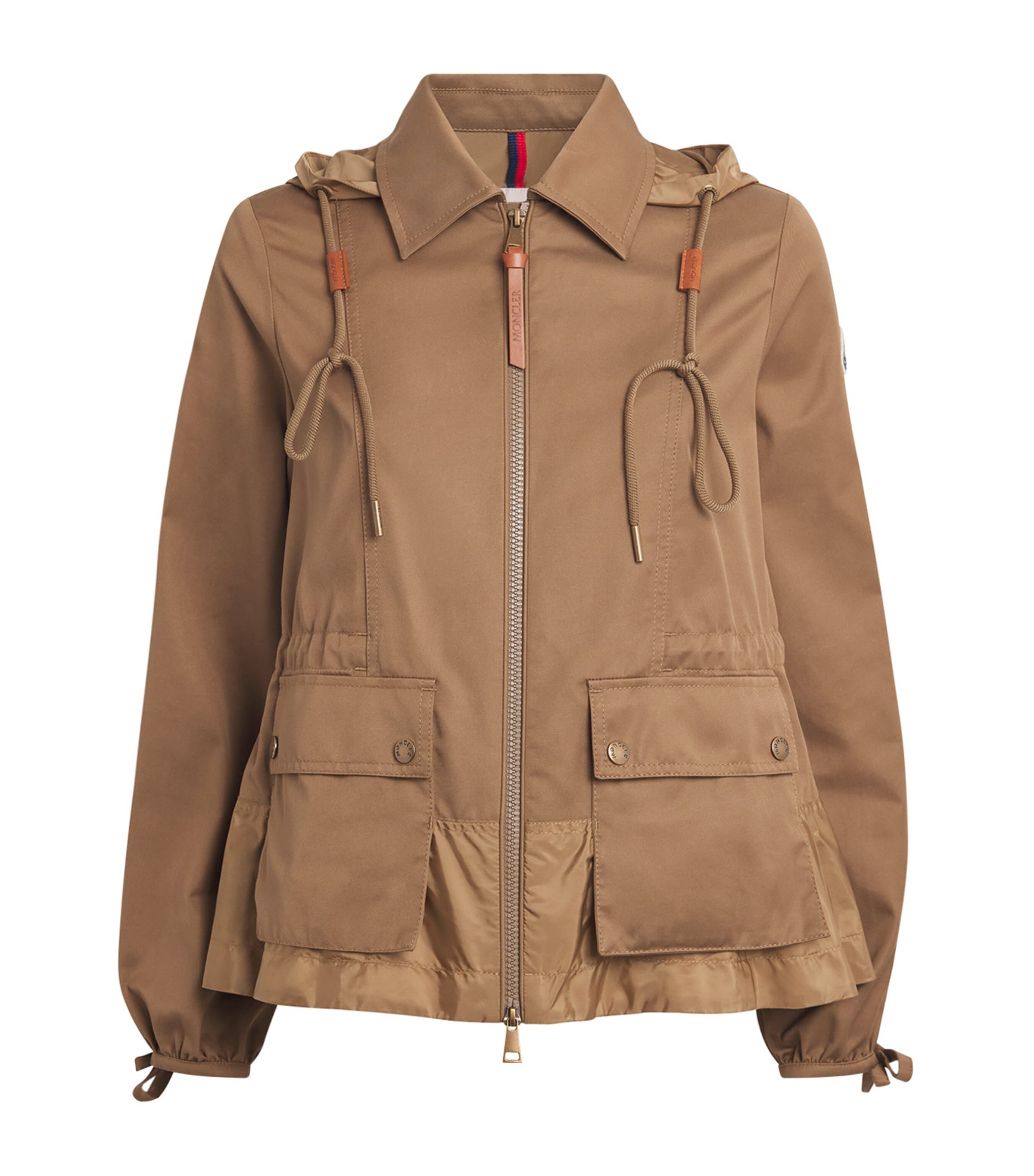 Moncler Gabardine Hooded Adenium Jacket