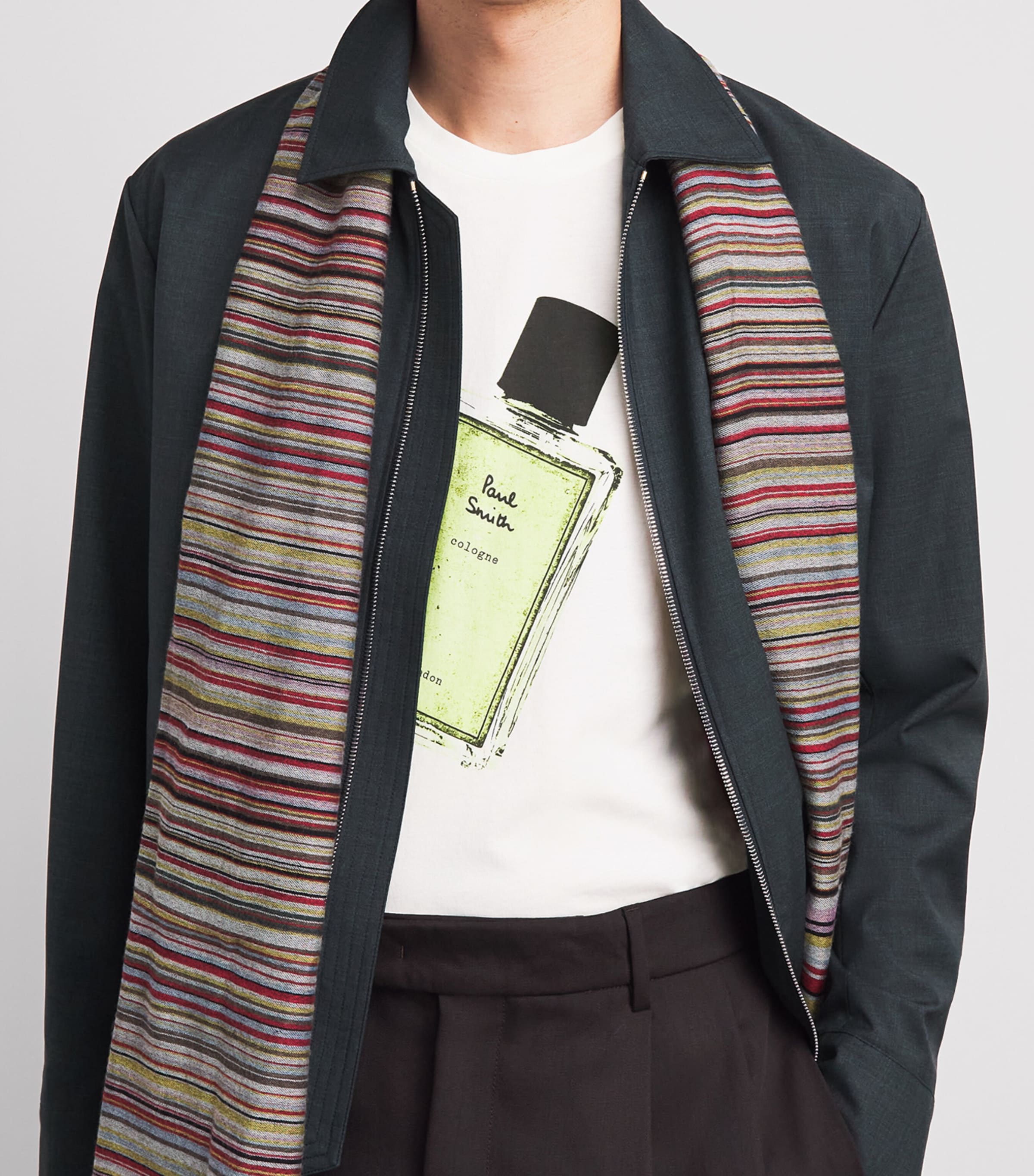 Paul Smith Mens Cotton Cologne Print T-Shirt Image 3