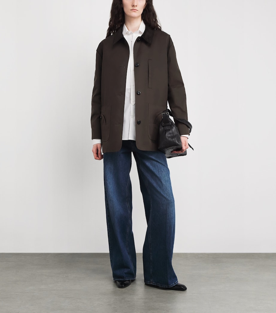 Cotton Clelia Jacket M004 COCOA Image 2