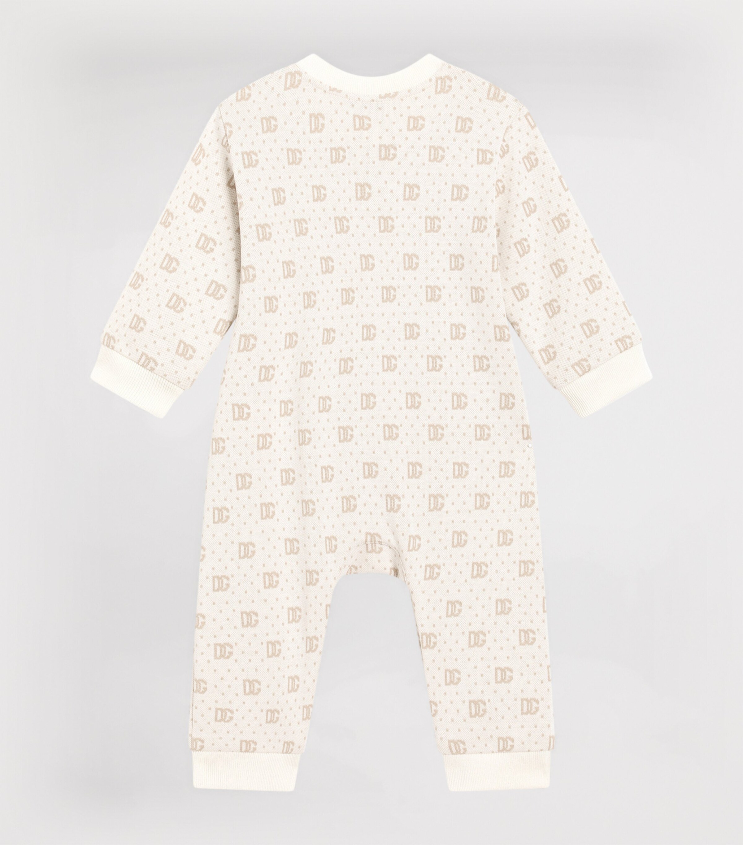 Dolce&Gabbana Kids Logo Playsuit and Hat Set (0-24 Months) Combi Colour Image 2