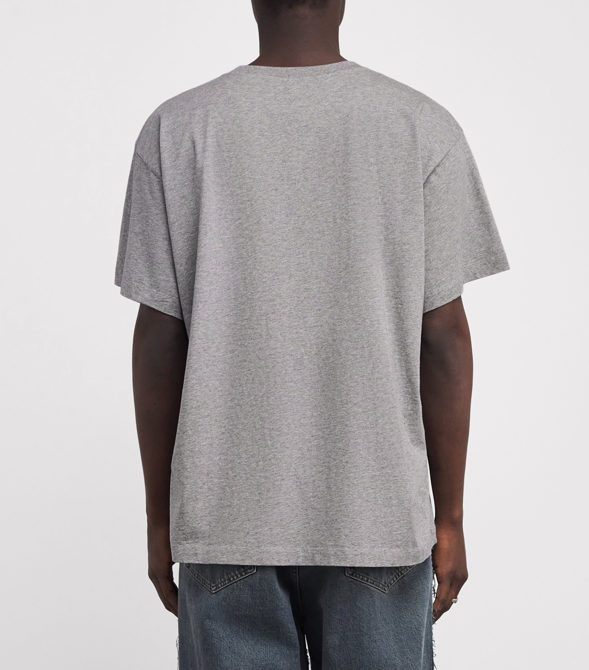 Cotton Numeric Tab T-Shirt 856M Image 4