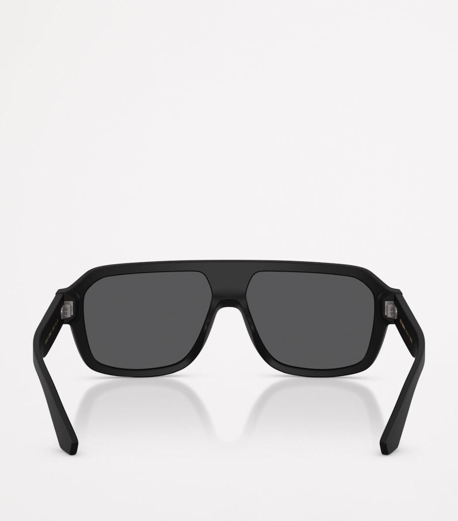 Oversized Pilot Sunglasses 25256G Image 4