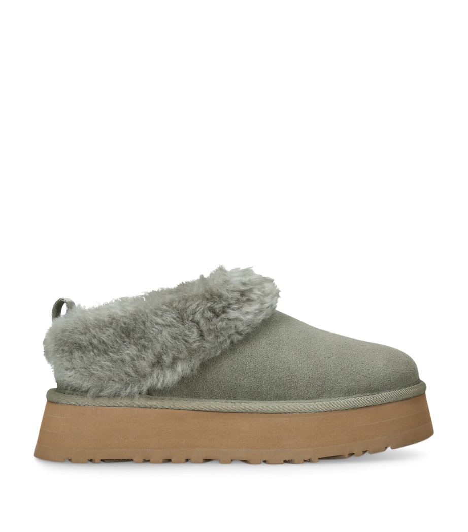Suede Tazzelle Slippers KHAKI Image 1