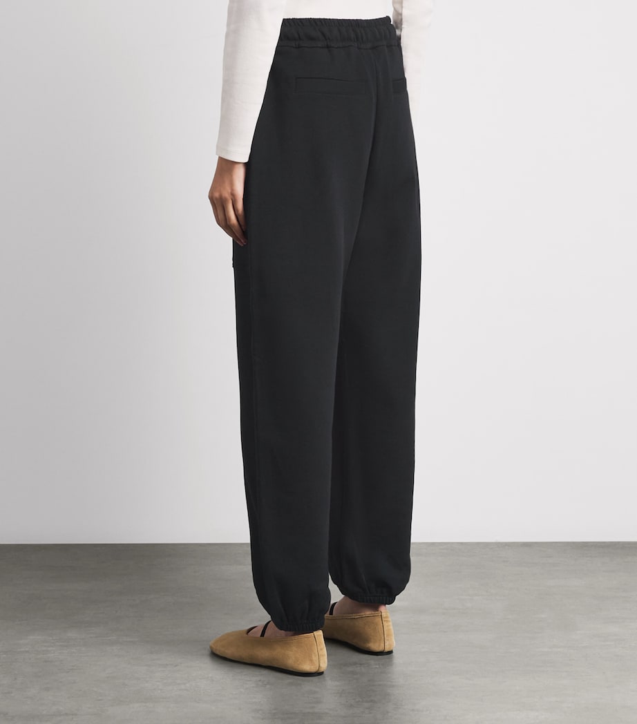ME+EM Womens Cotton-Blend Sweatpants Black Image 5