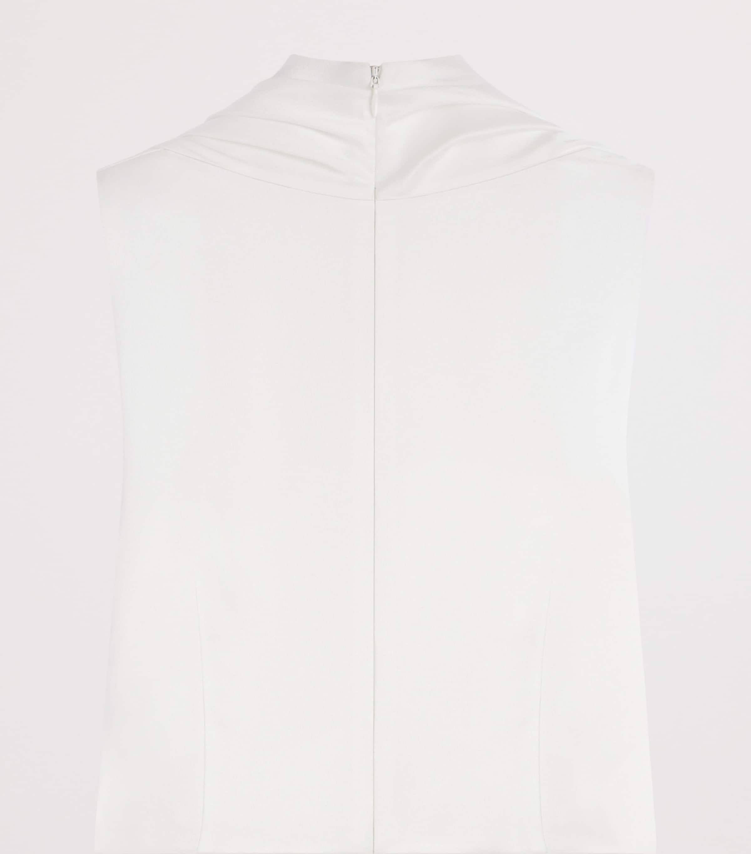 Givenchy Womens Draped Cowl-Neck Blouse Image 7