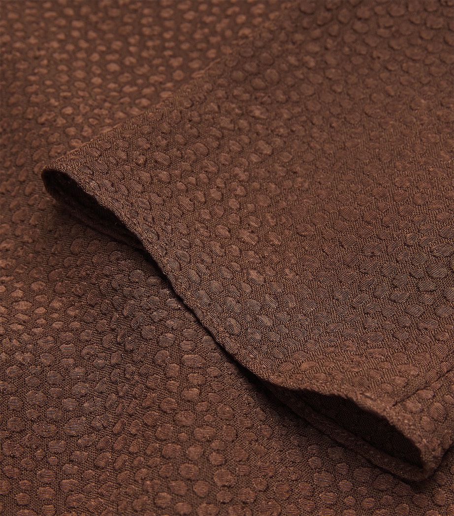 Jacquard Joan Crop Top BRW Image 5