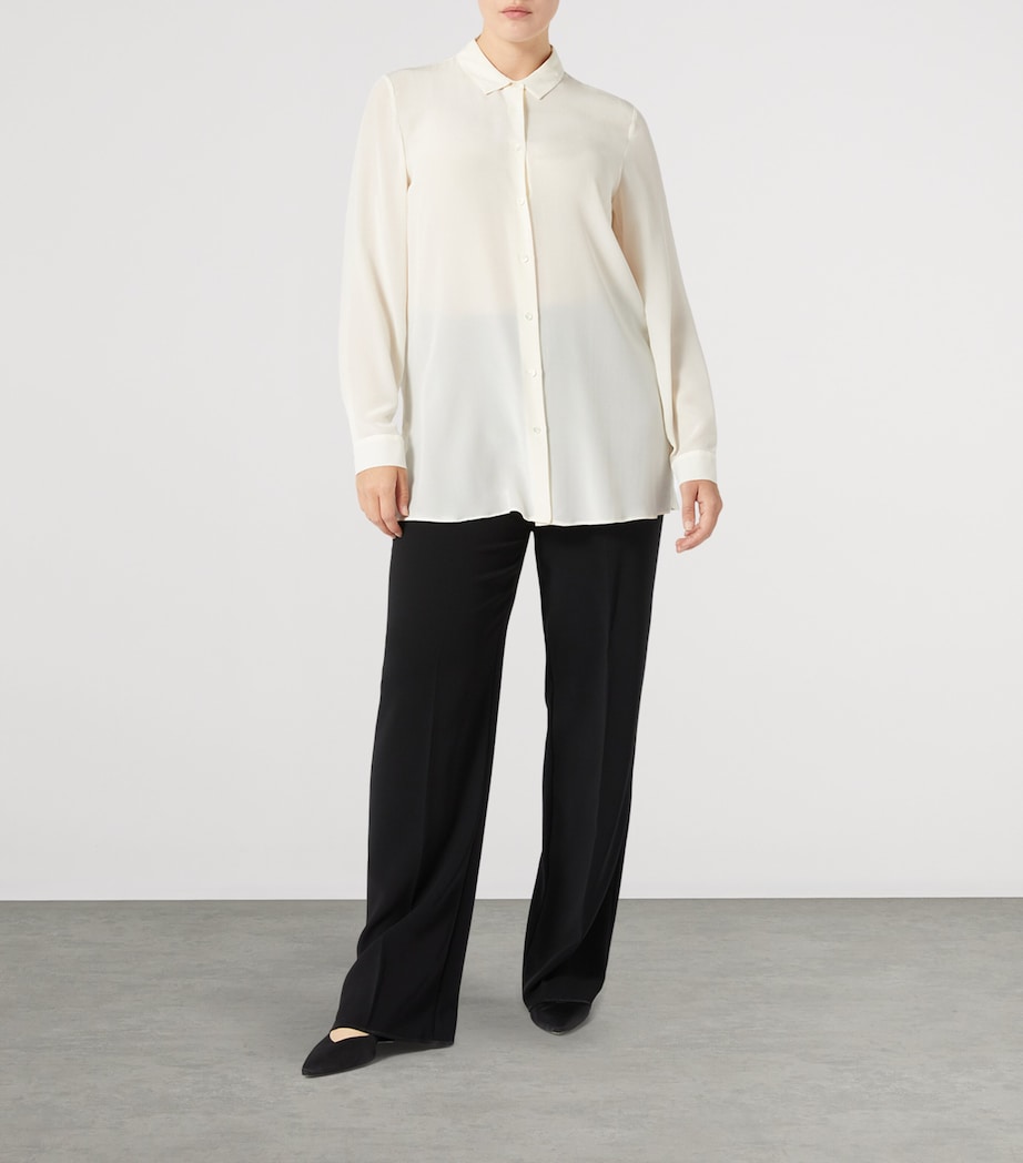 Cady Straight Trousers BLACK Image 3