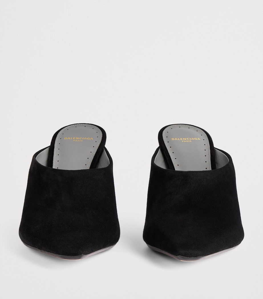 Balenciaga Suede Duchesse Mules 90 Image 2