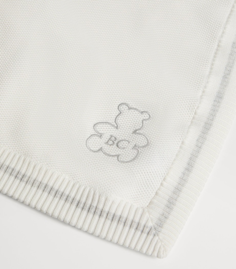 Brunello Cucinelli Kids Cotton Blanket Image 3