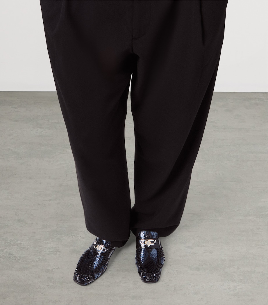 Mocallista Patchwork Leather Loafers B886 Image 2