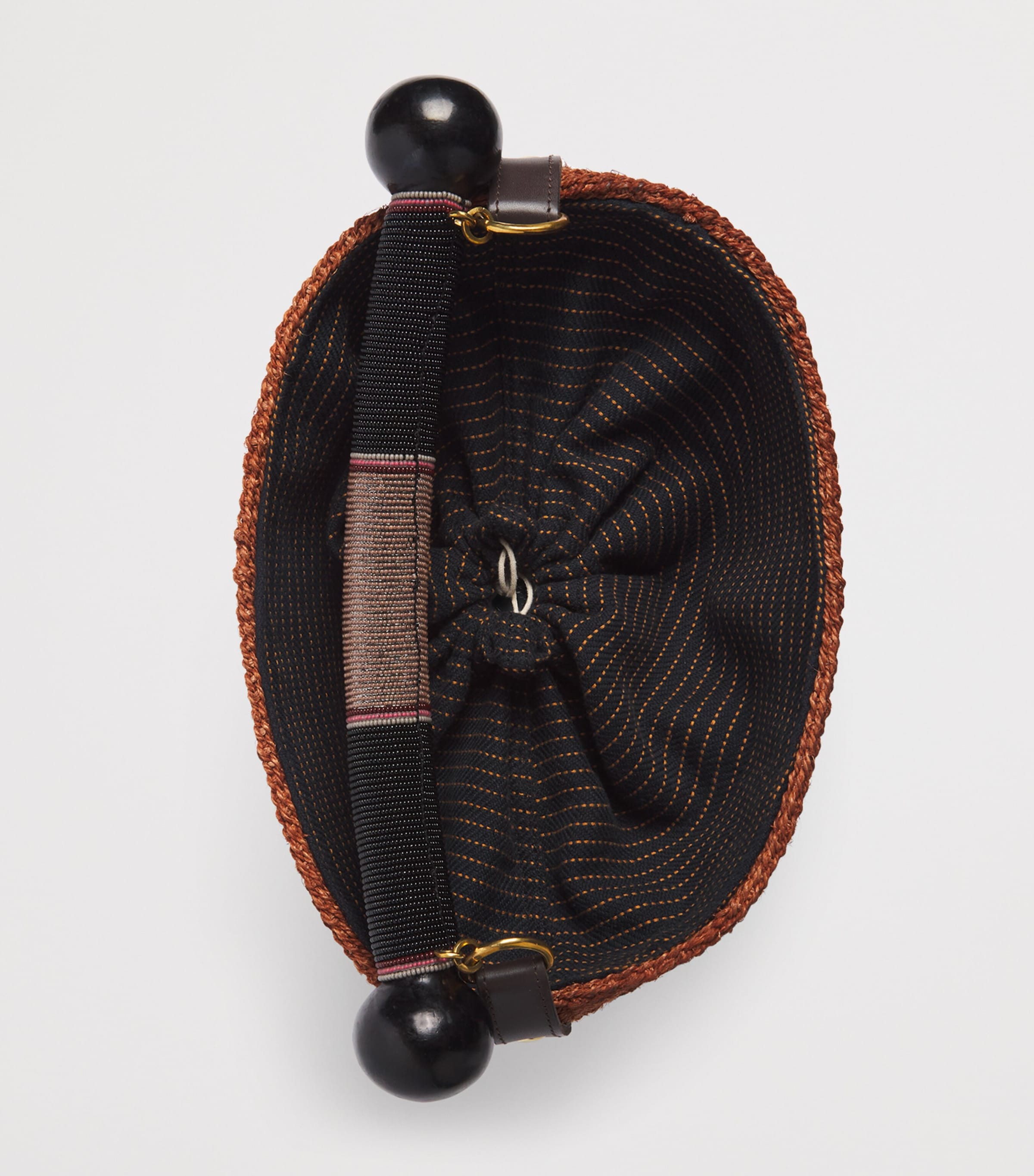 Studio Namnyak Multi Large Sisal Kiondo Basket Bag | Harrods UK