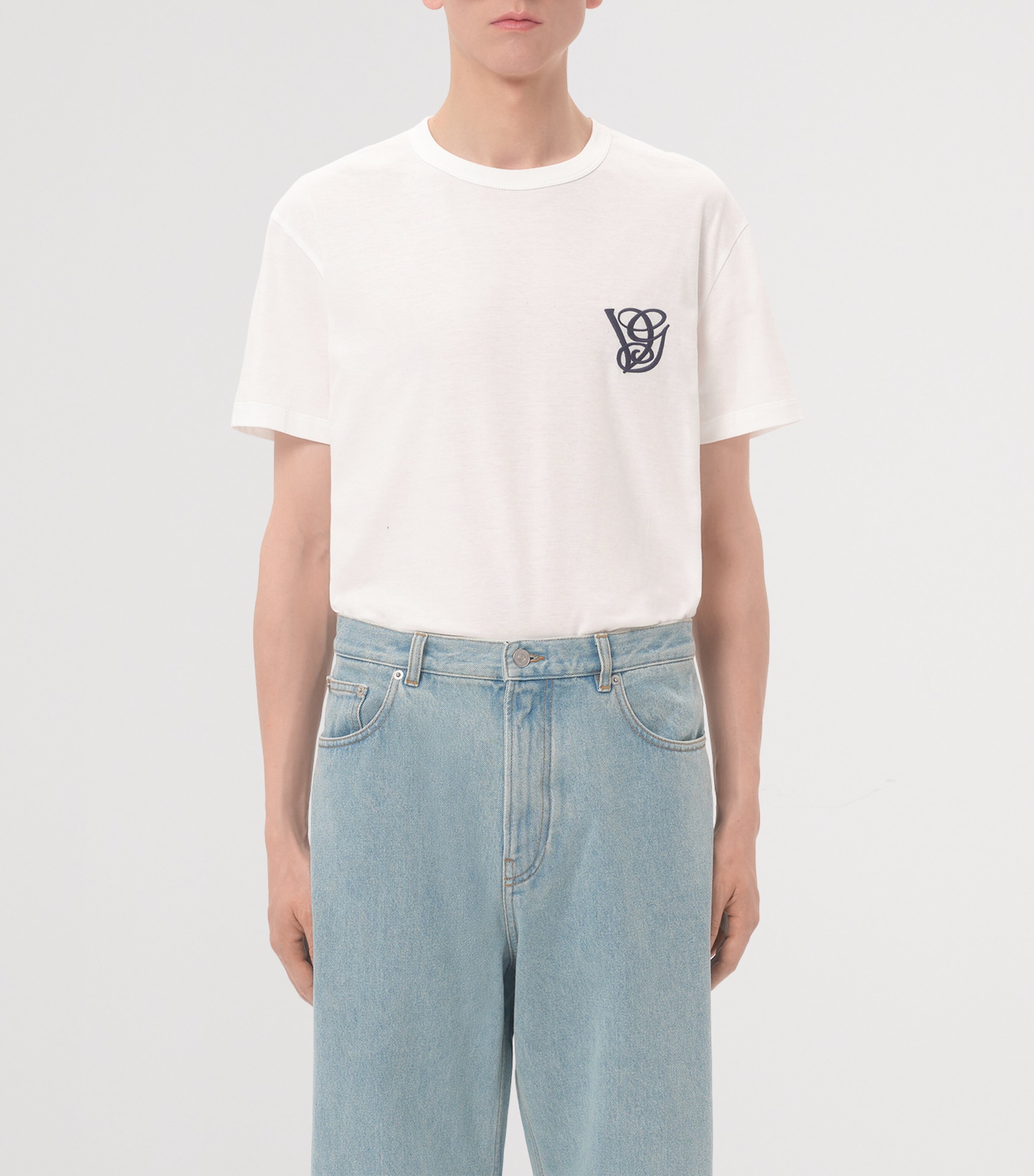 Cotton Monogram T-Shirt A03 Image 2