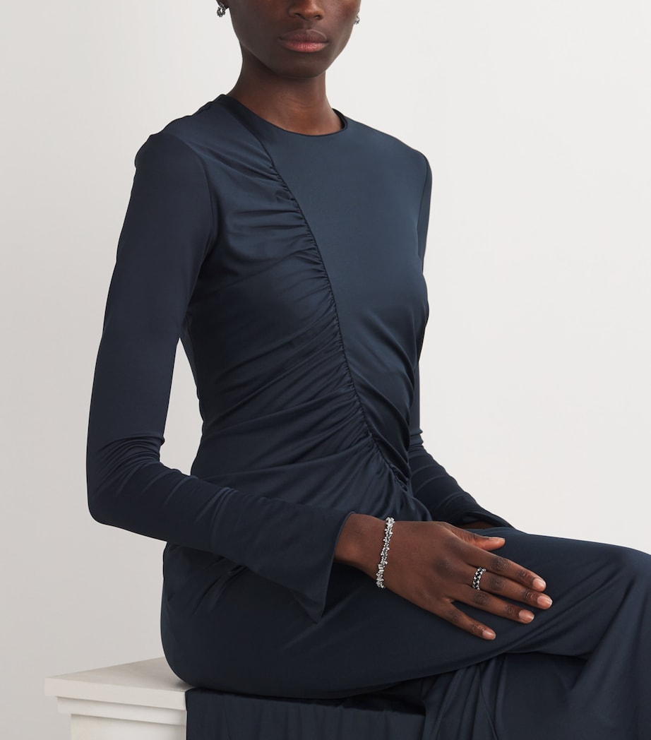 White Gold, Diamond and Sapphire Audrey Fireworks Ring (Size 7) 18K WG/DB Image 5