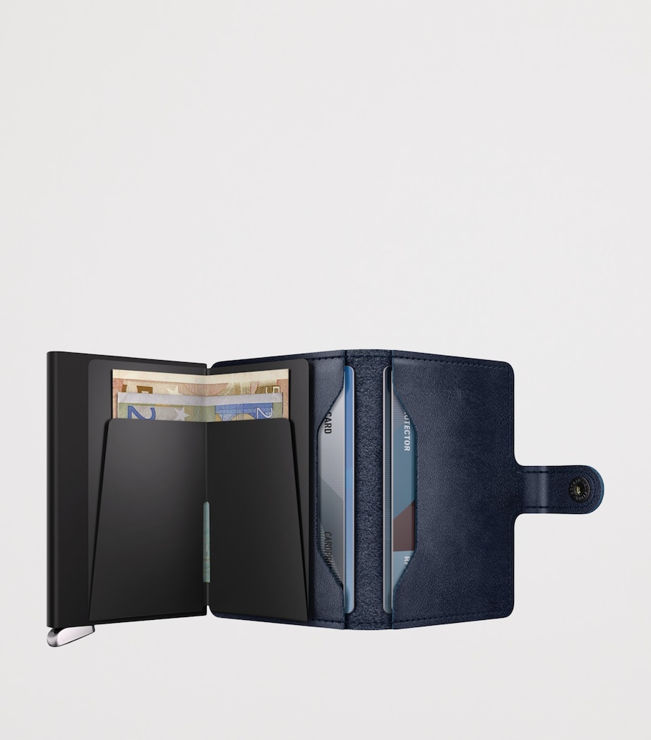 Basco Leather Miniwallet INK Image 4