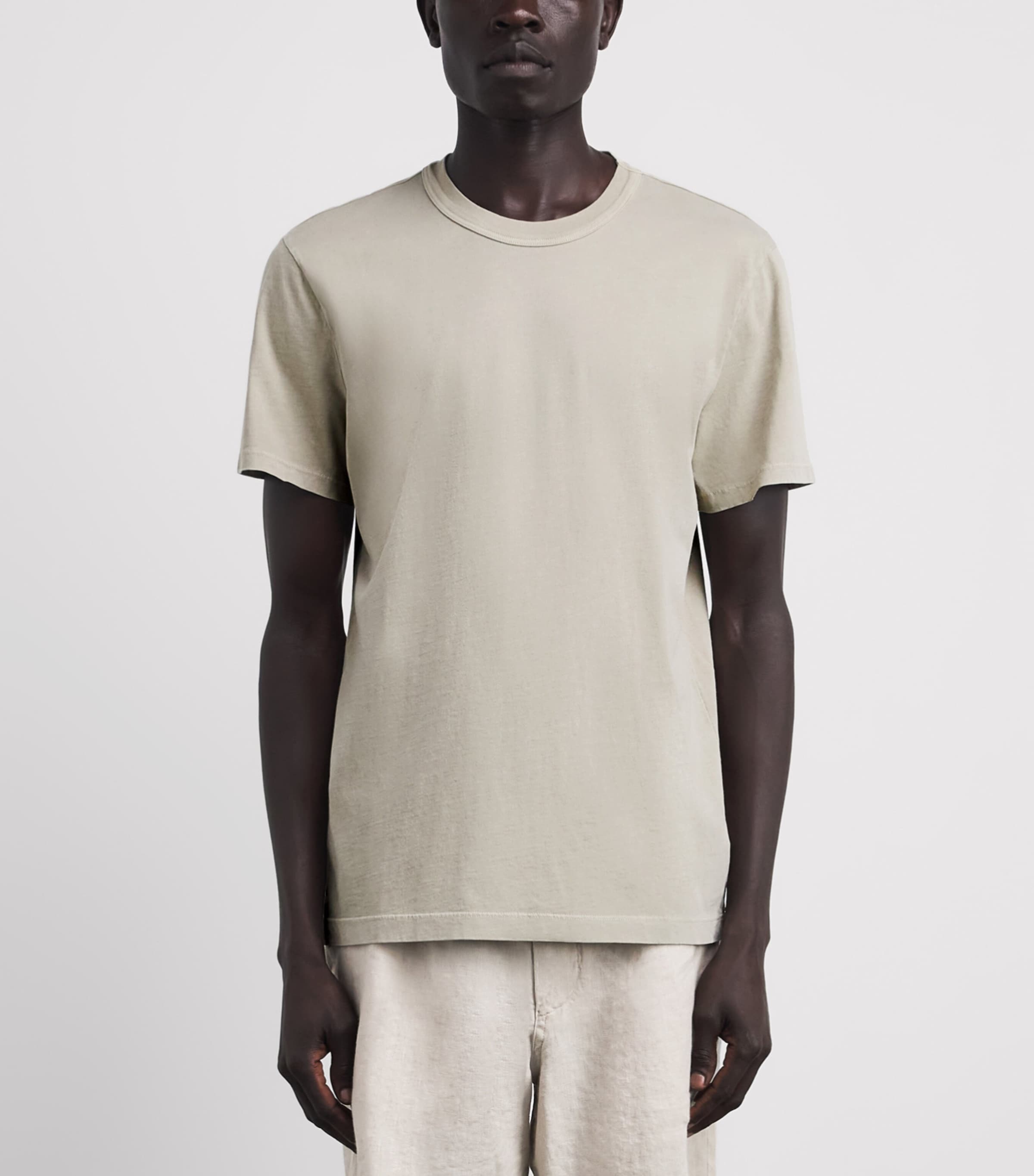 Citizens of Humanity Mens Organic Cotton Everyday T-Shirt Burnished Quartz Image 4