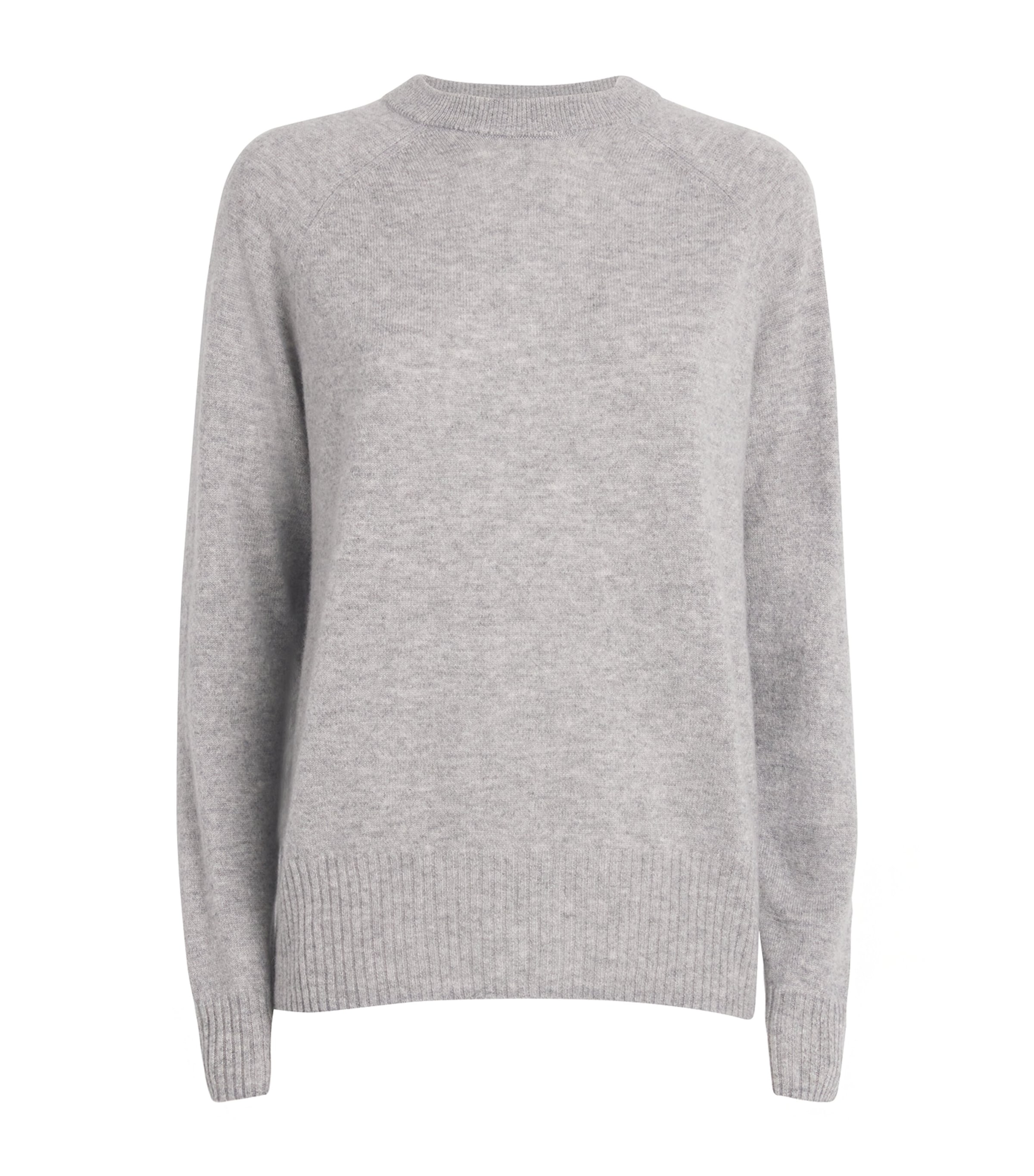 Christopher Esber Cashmere Twist-back Sweater In Gray