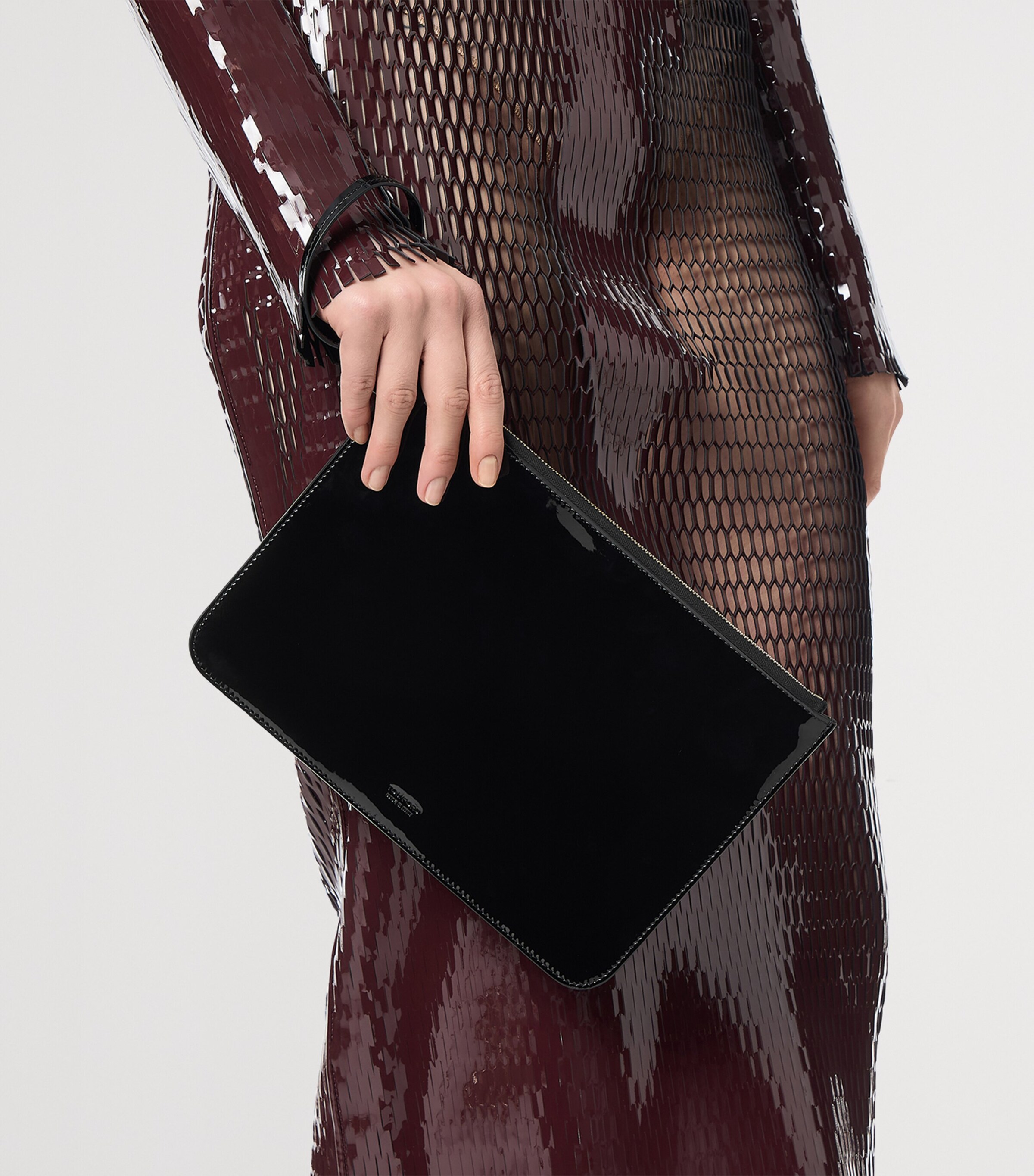 TOM FORD Patent Leather Pouch Naa Image 2
