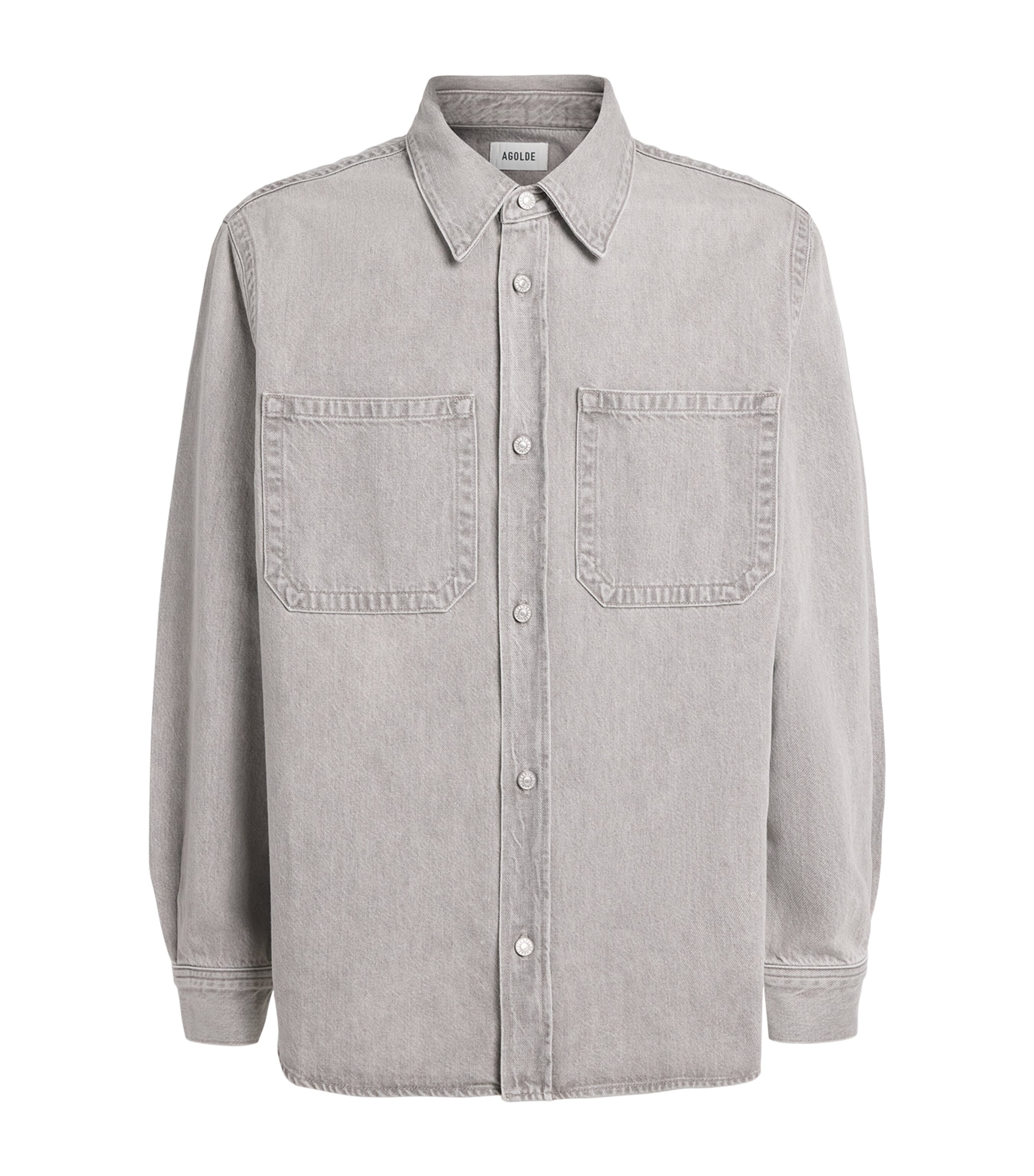 AGOLDE Mens Craven Denim Shirt Digital Image 1