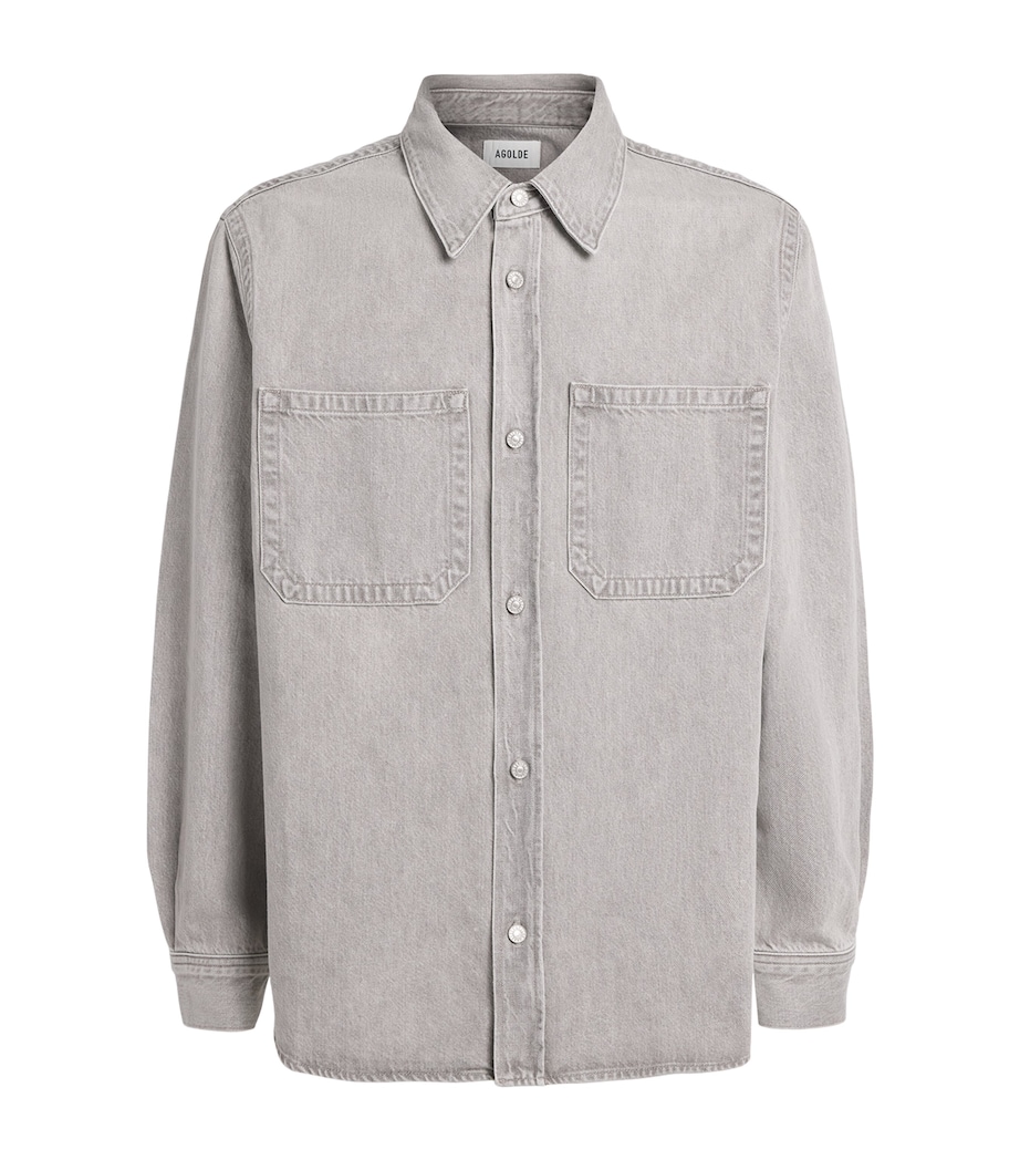 AGOLDE Mens Craven Denim Shirt Digital Image 1
