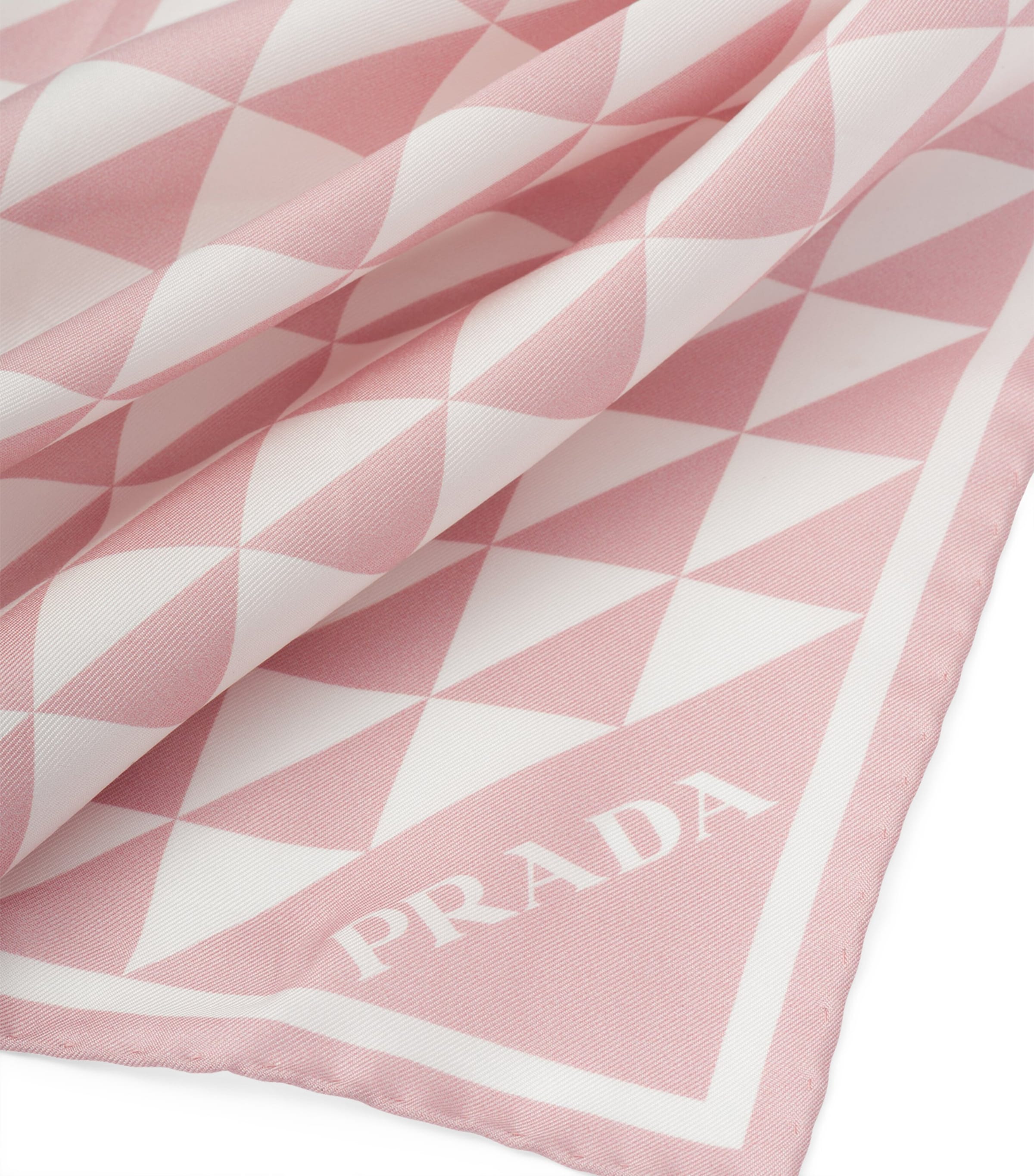 ボレロ・ショール Prada Silk jacquard scarf pink/white PRADA Scarf Pink White Silk Floral Womens Italy 113346 | eBay