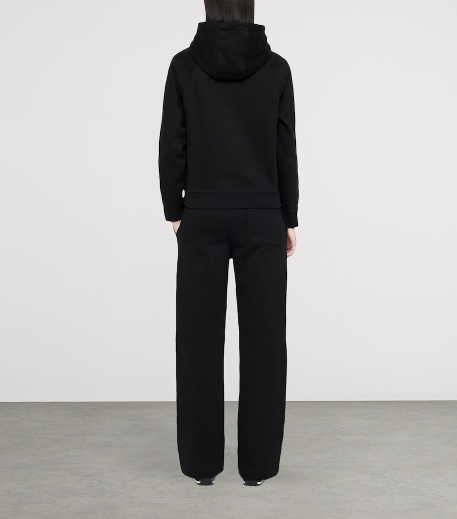AllSaints Womens Lily Sweatpants Jet Black Image 7