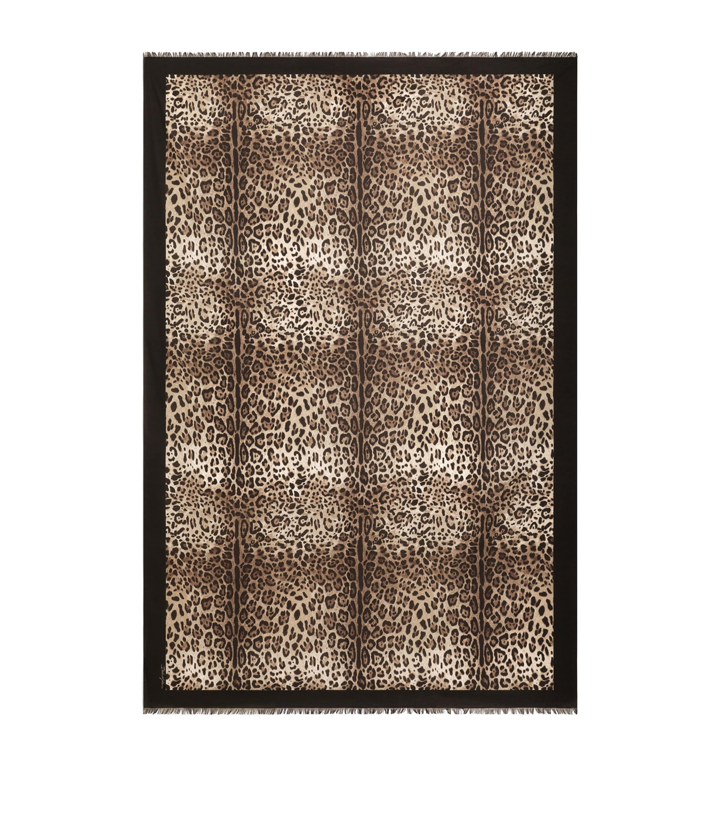 Dolce & Gabbana Leopard-print Cover-up