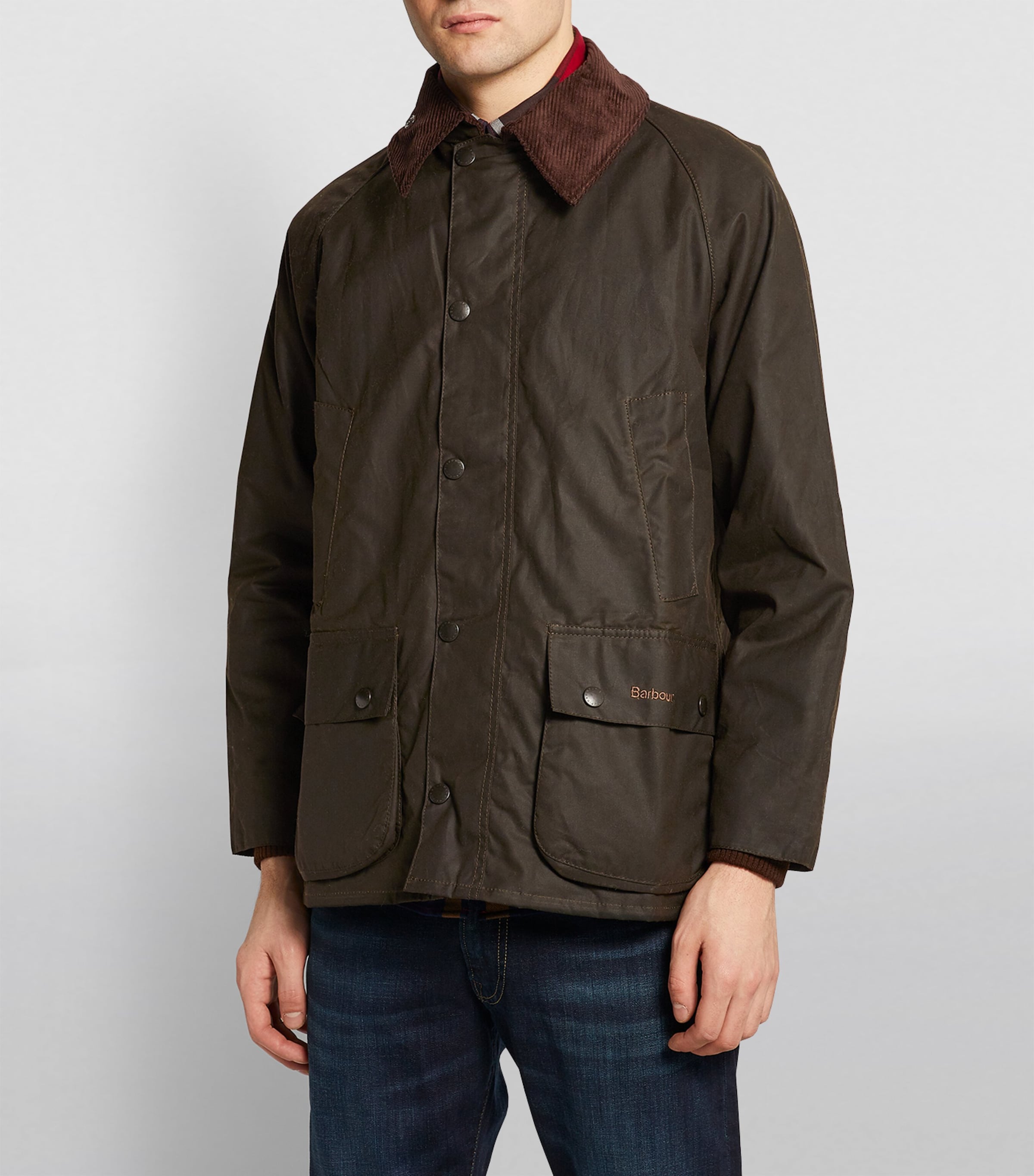 Waxed Bedale Jacket OLIVE Image 10