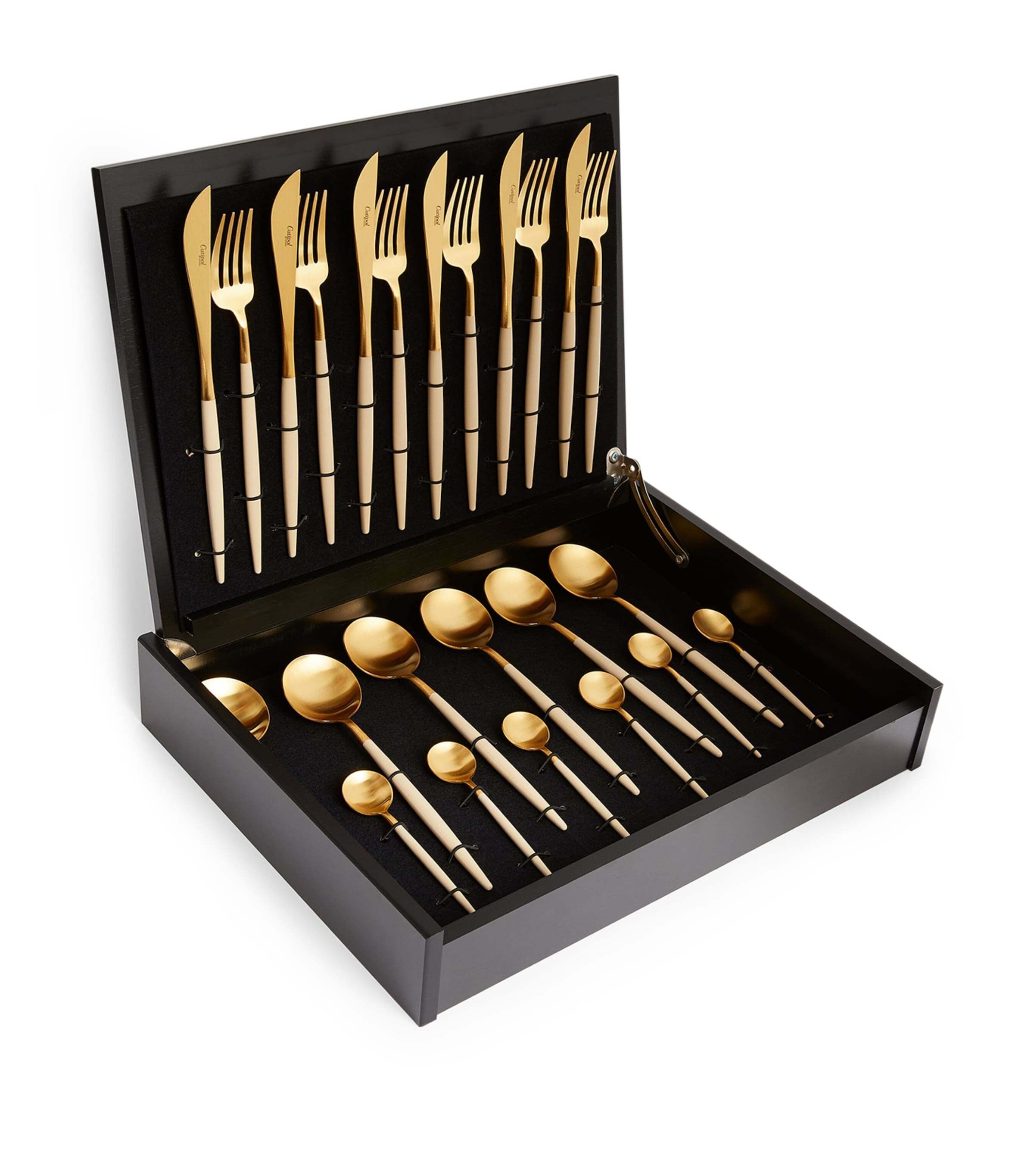 Cutipol Goa 24-piece Cutlery Set In Gold